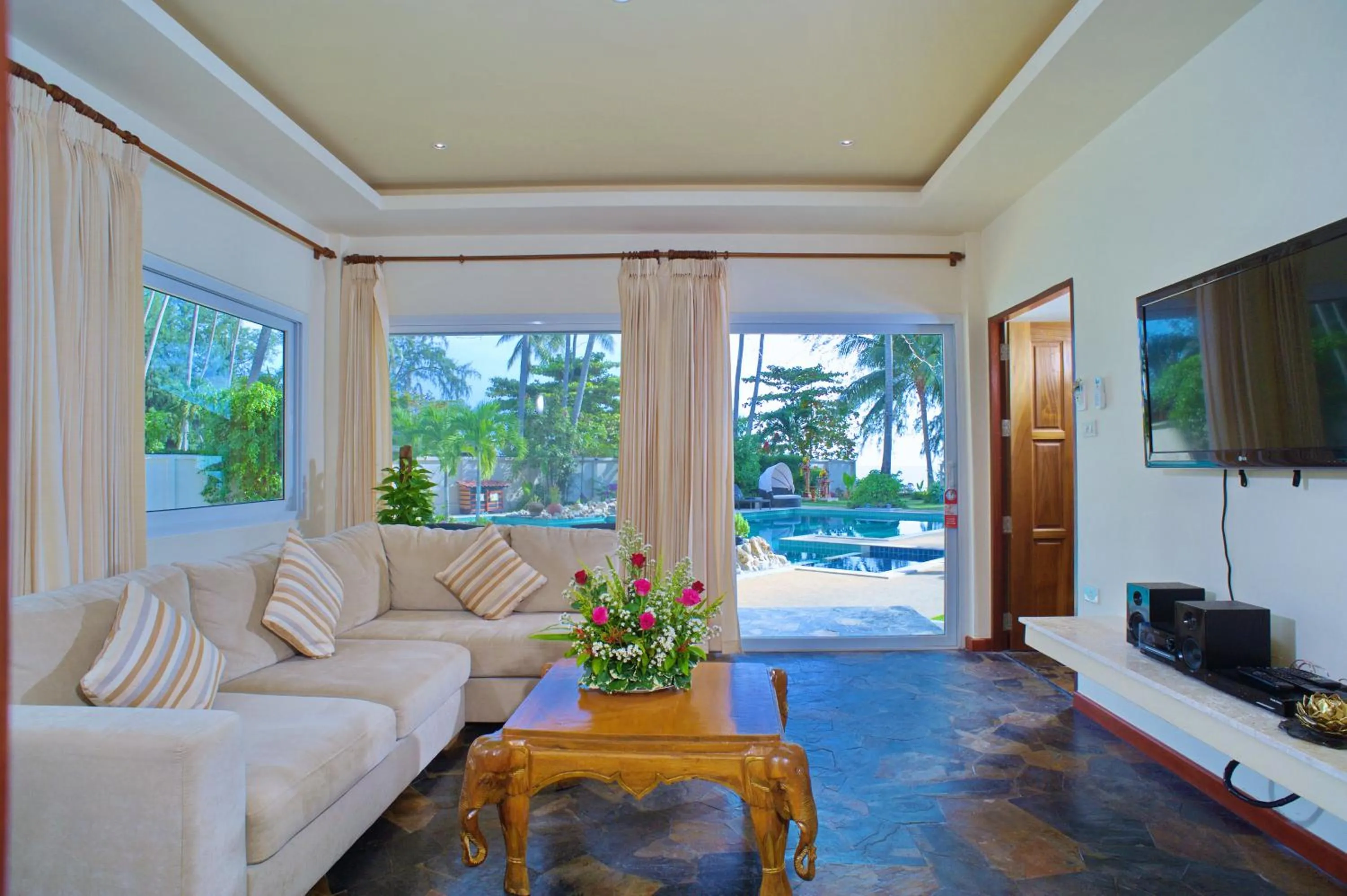 Living room in The Siam Residence Boutique Resort