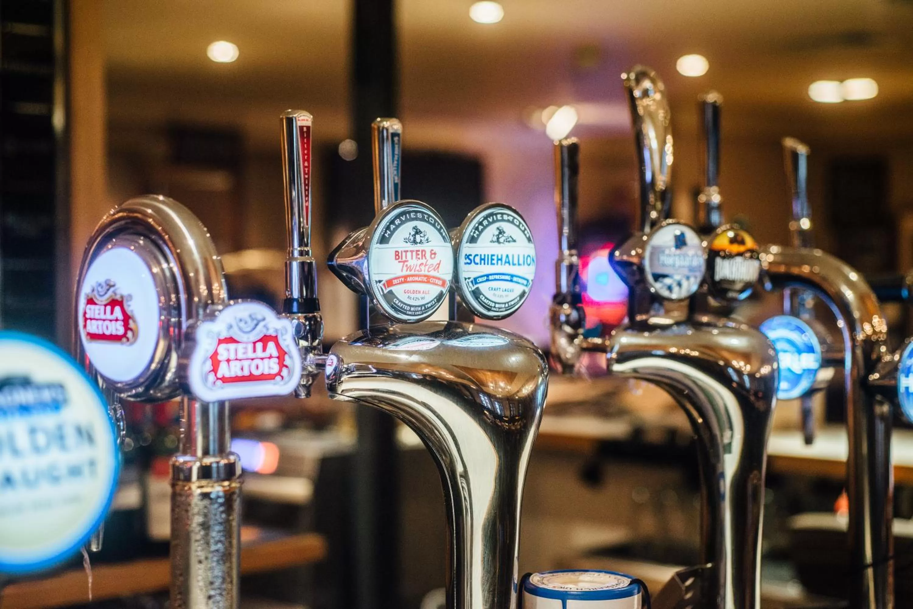 Lounge or bar in Palm Court Hotel