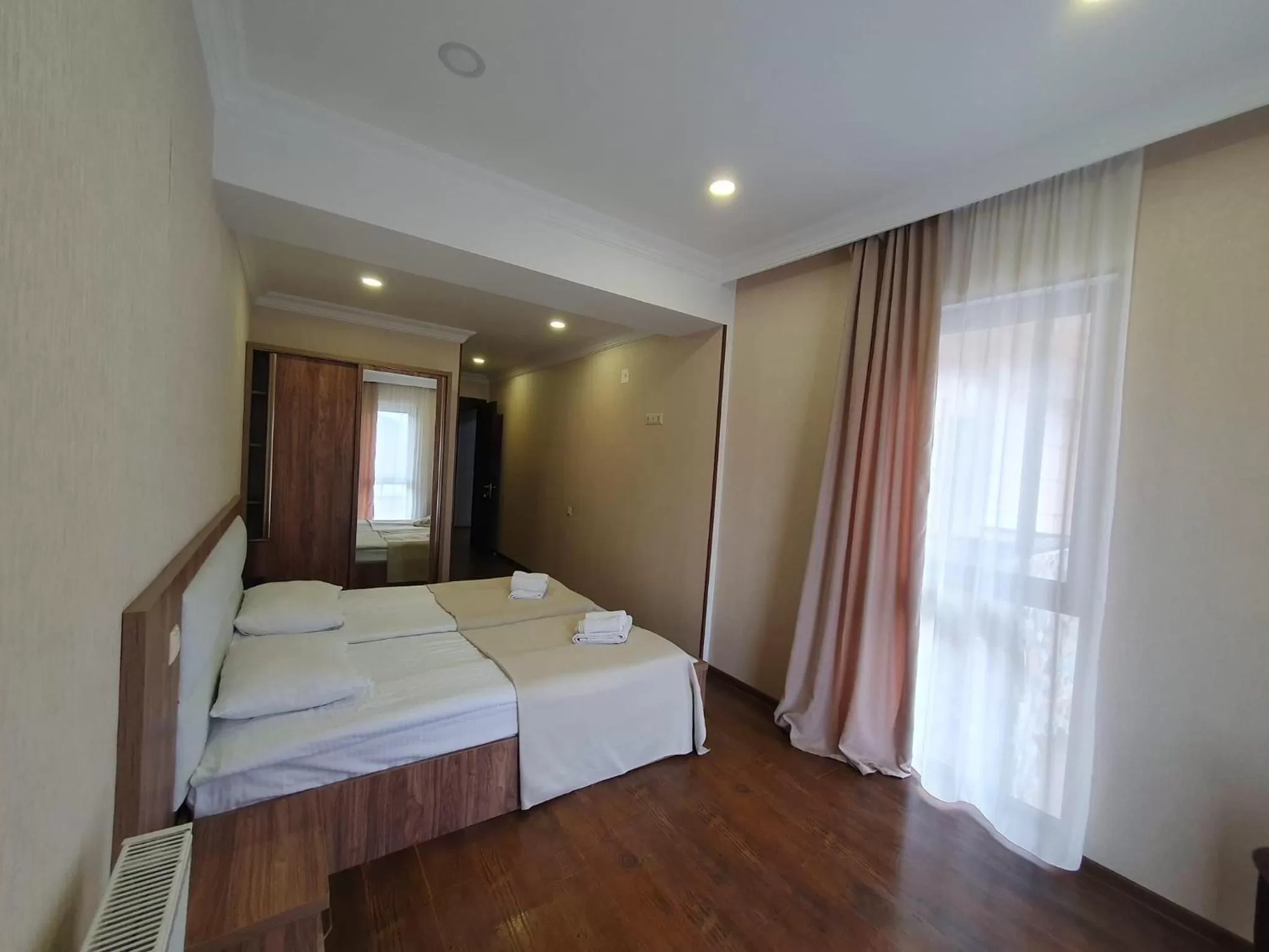 Bed in Hotel Shgedi Mestia