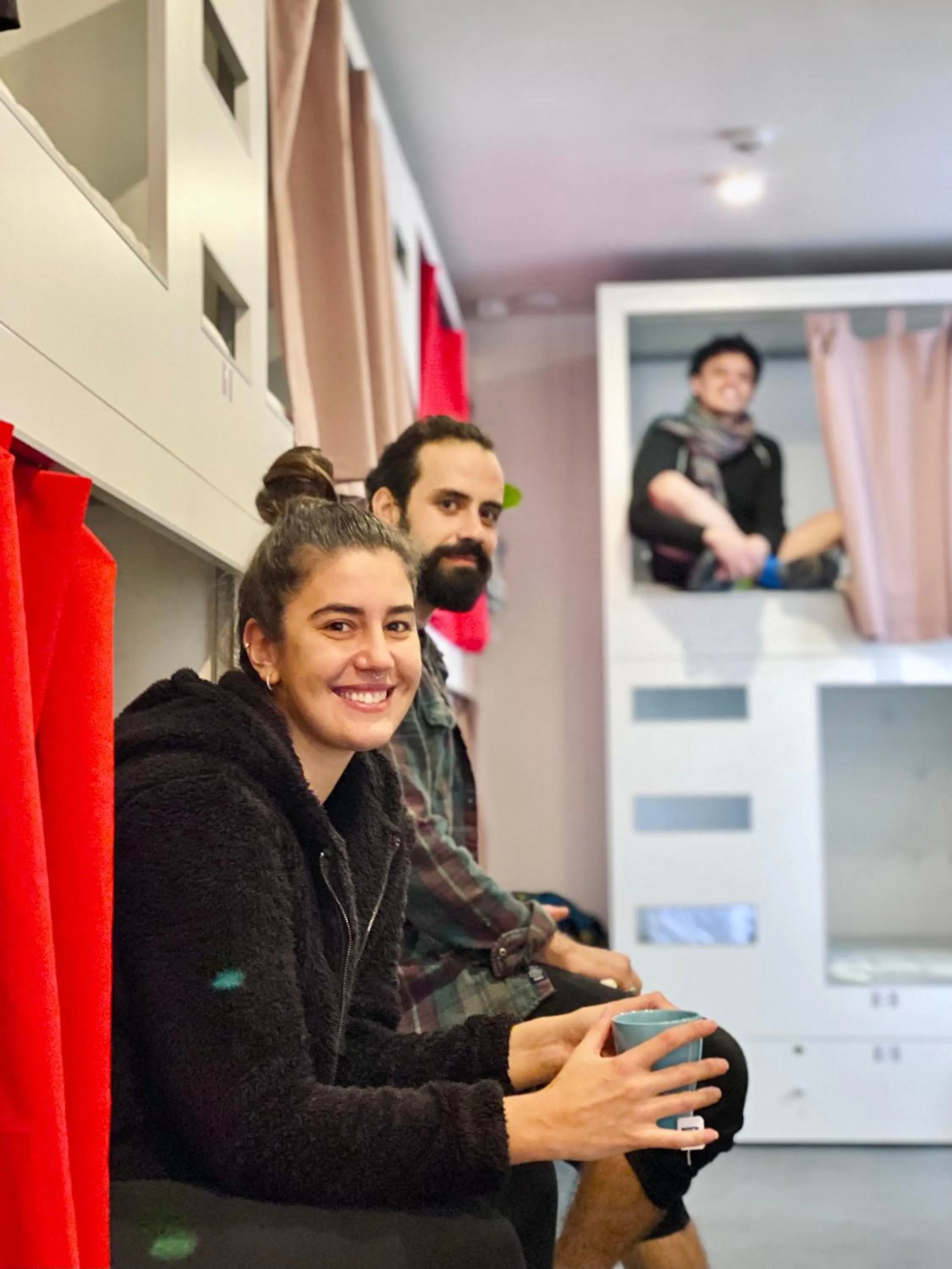 Guests in Good People Design Hostel