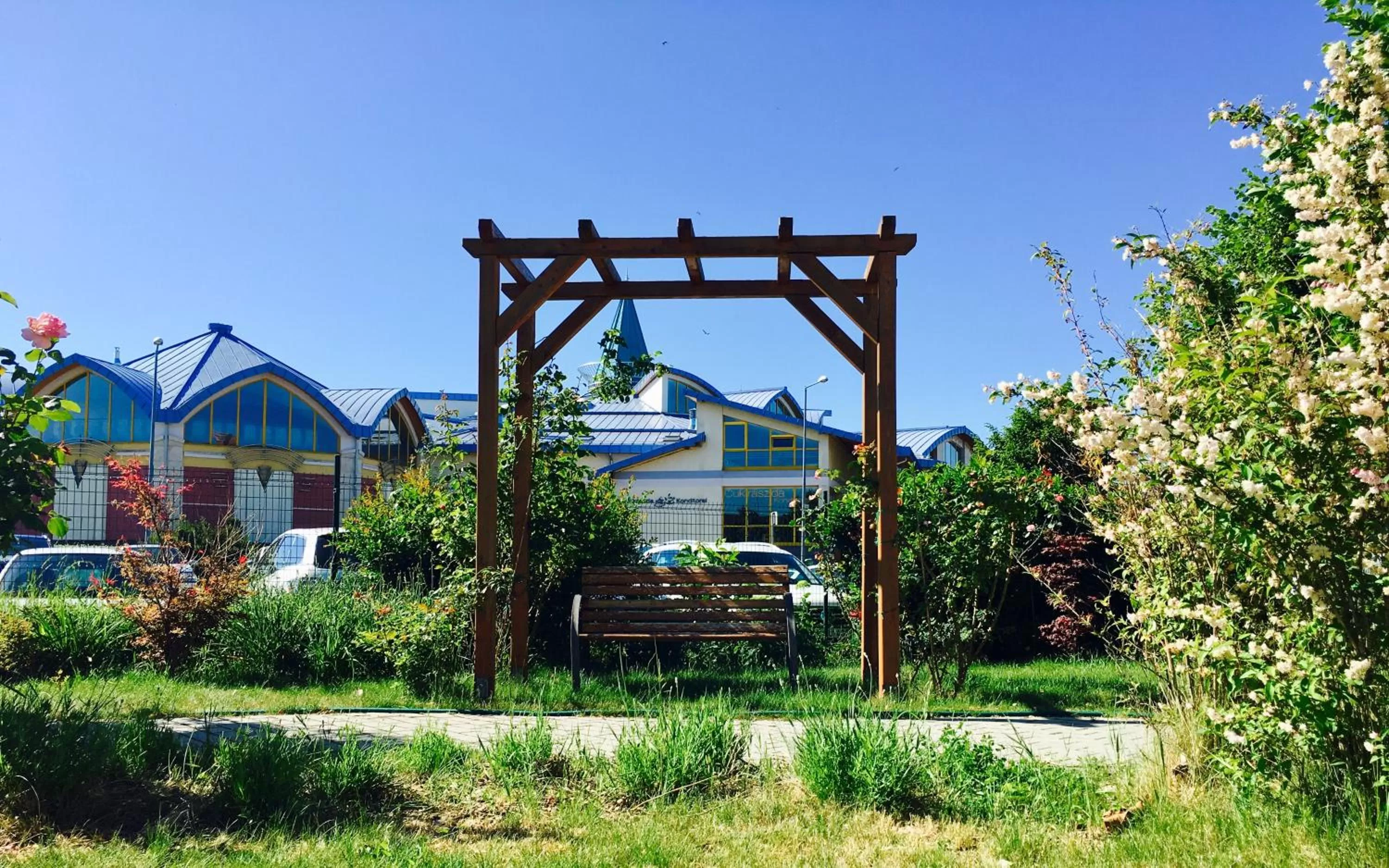 Garden in Harmónia Hotel Sárvár