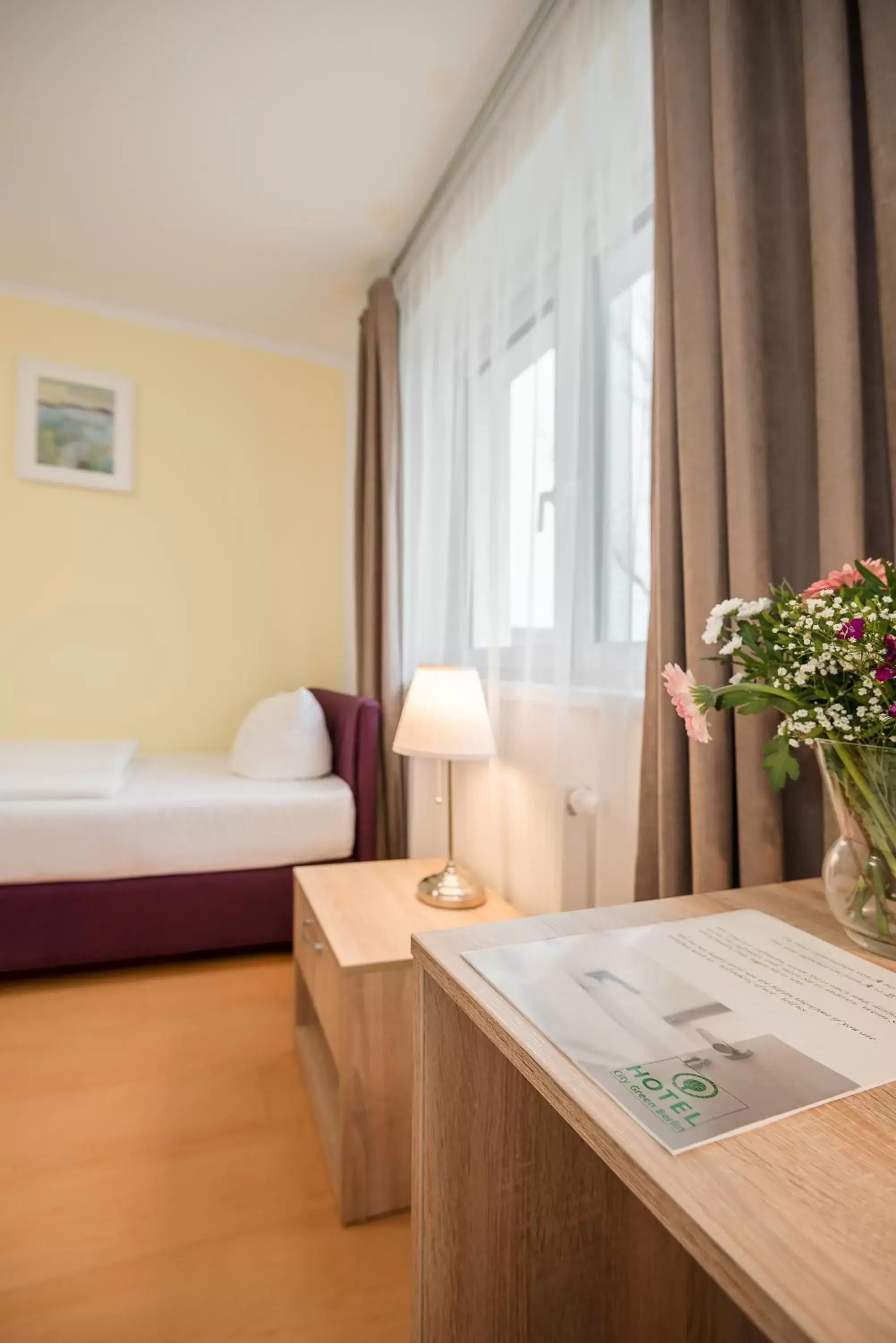 Single Room - Disability Access in Hotel City Green Berlin Single Room - Disability Access in Hotel City Green Berlin