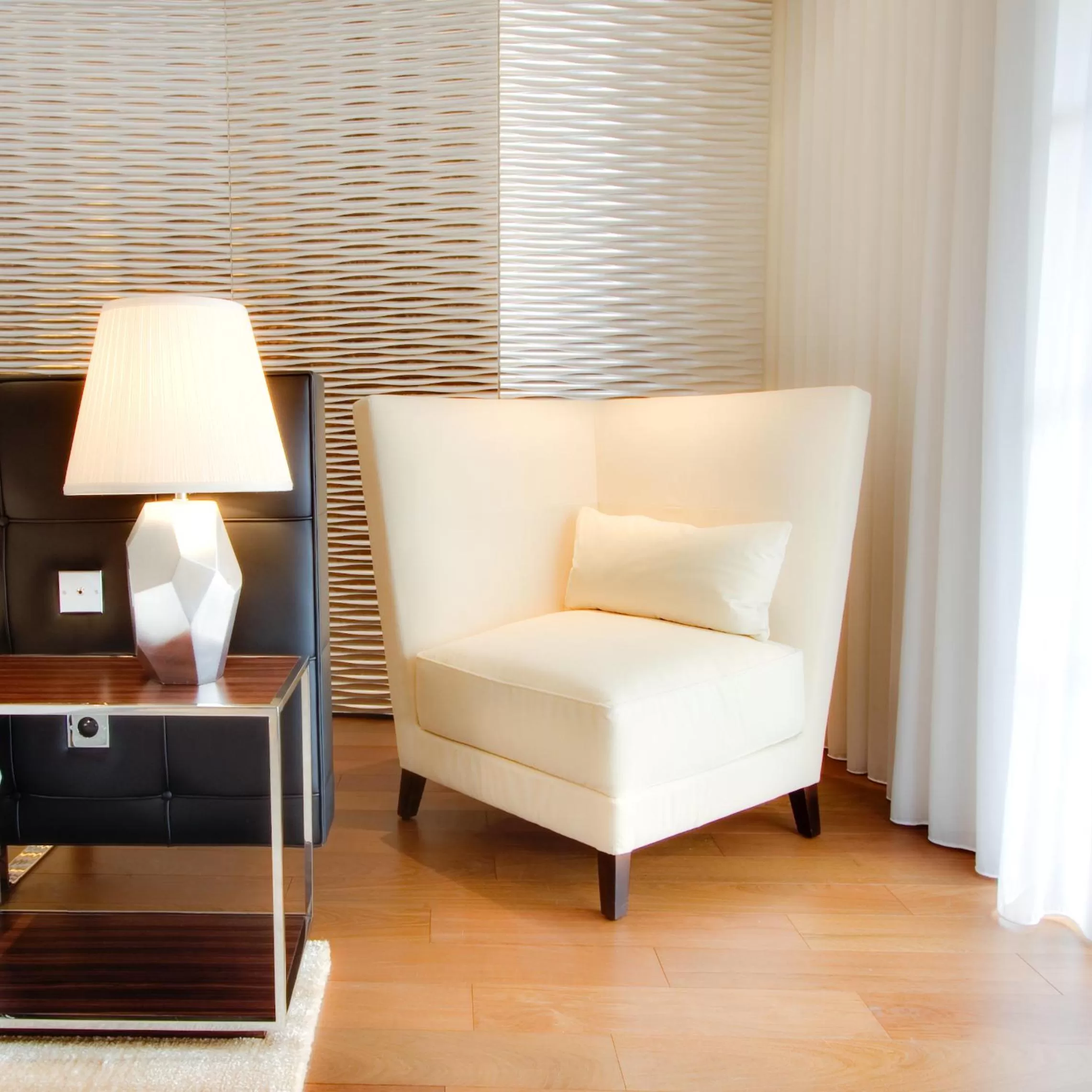 Seating area in Maison Pic