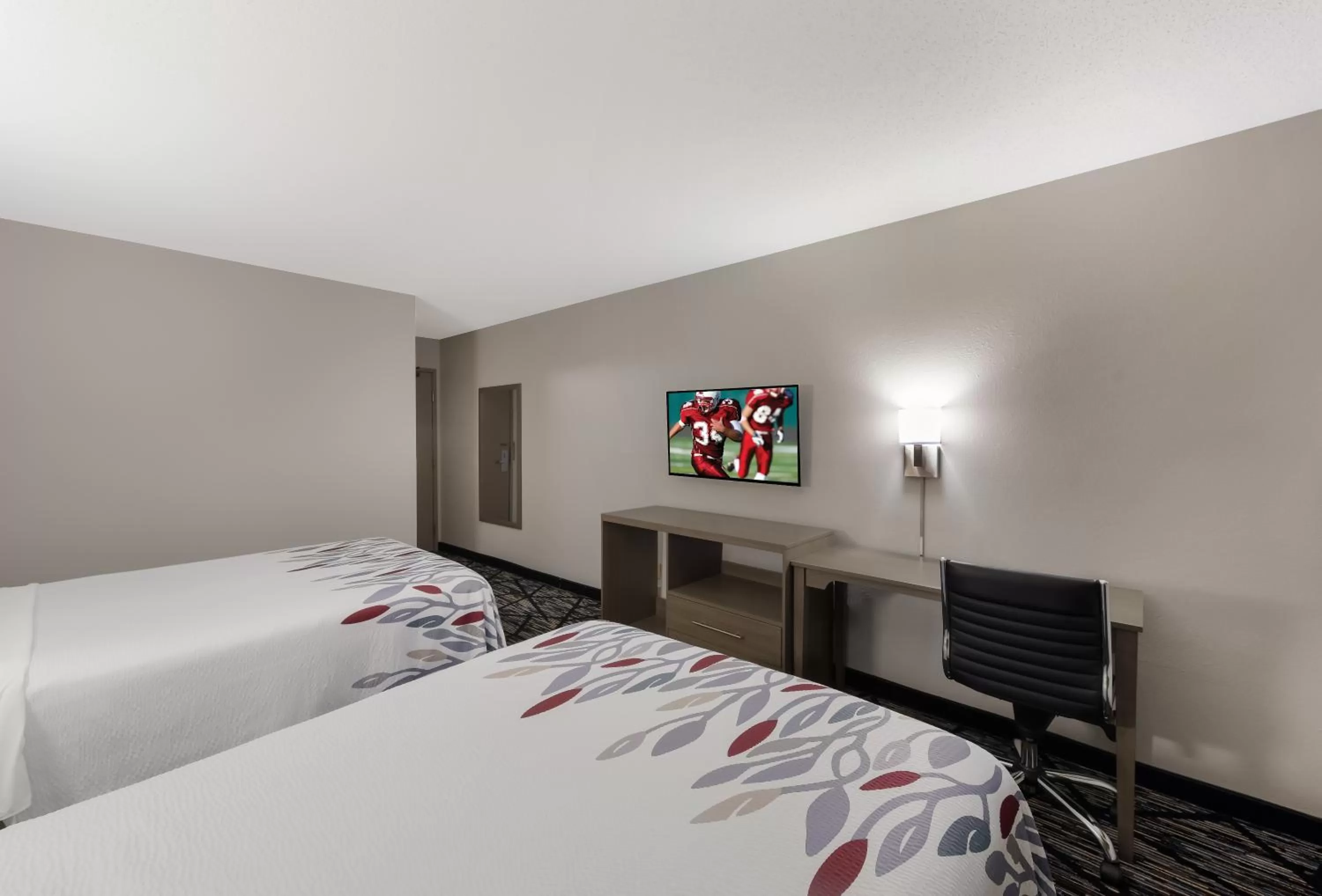 Standard Room with Two Double Beds Non-Smoking in Red Roof Inn Mansfield