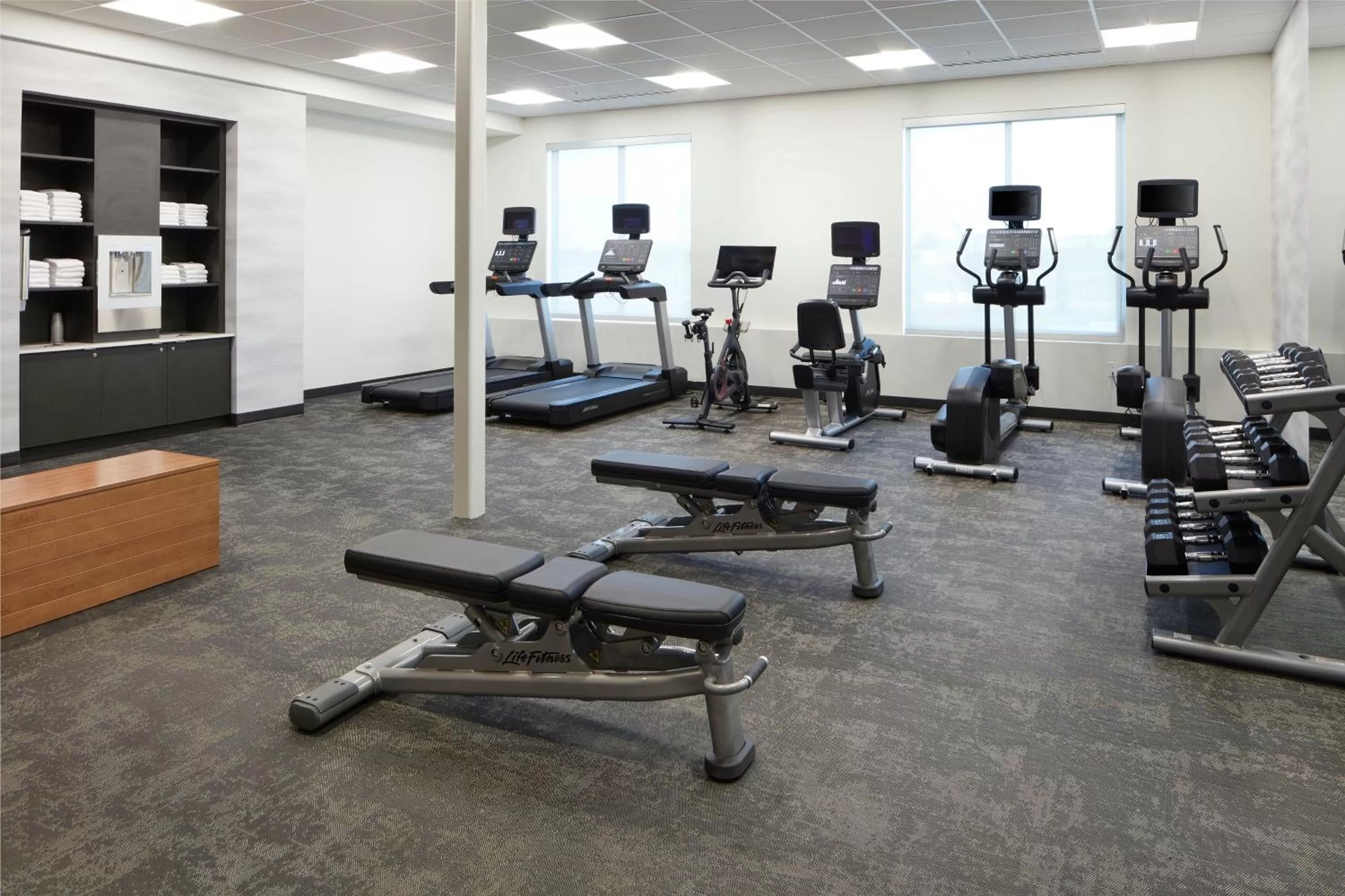Fitness centre/facilities in Fairfield by Marriott Inn & Suites Middletown