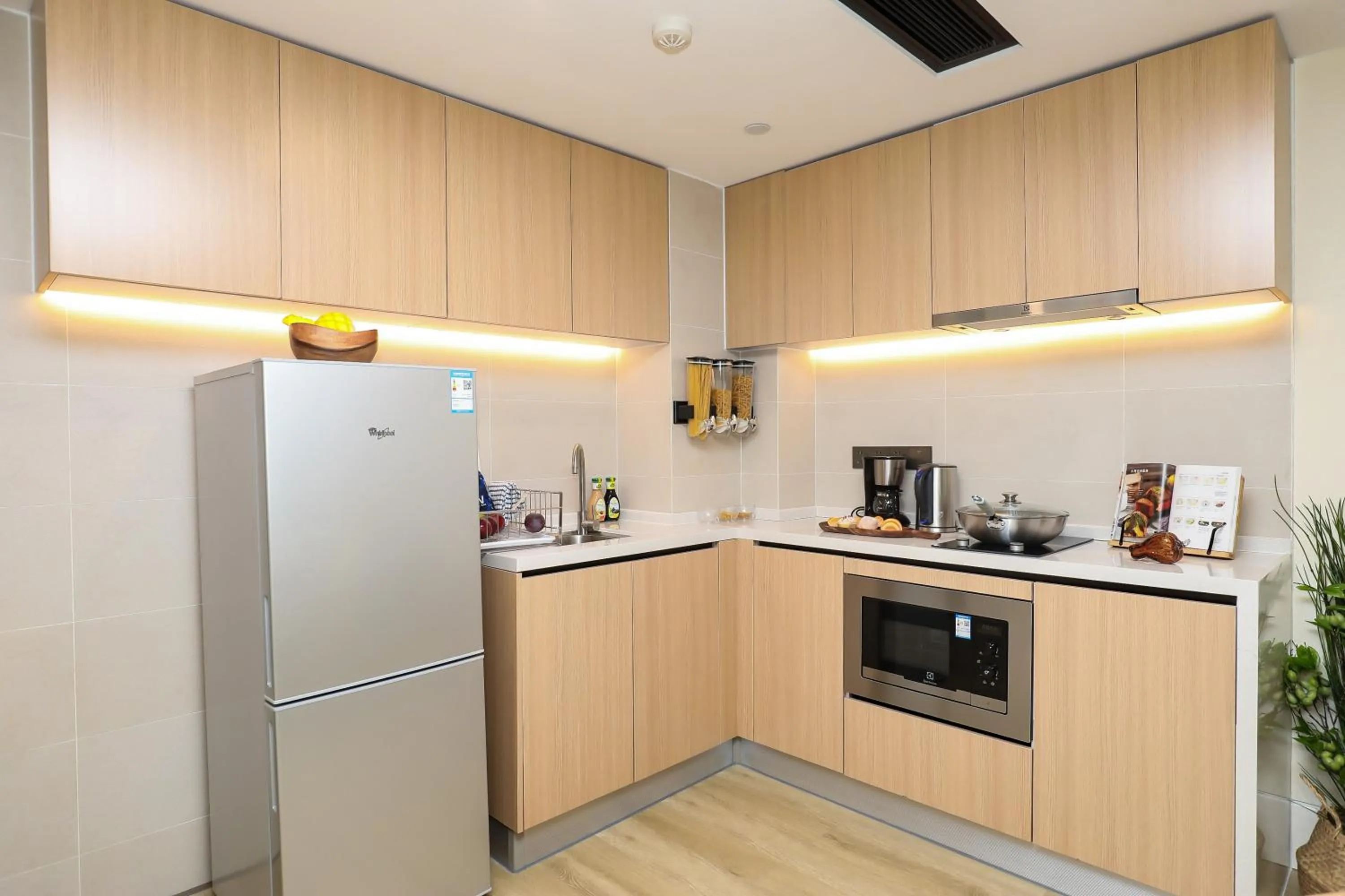 Kitchen or kitchenette in Citadines Gaoke Liangjiang Chongqing