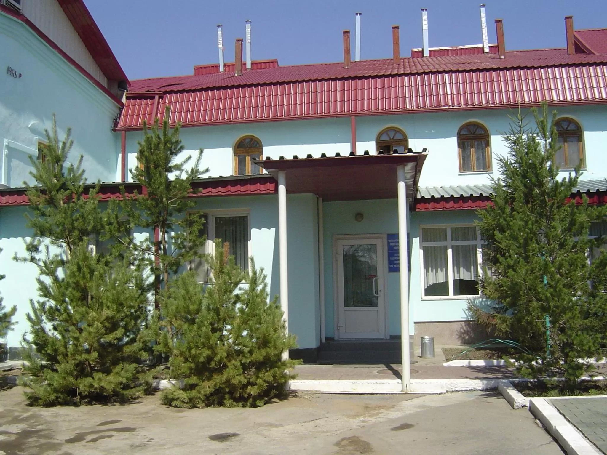 Facade/entrance in Zhibek Zholy Hotel