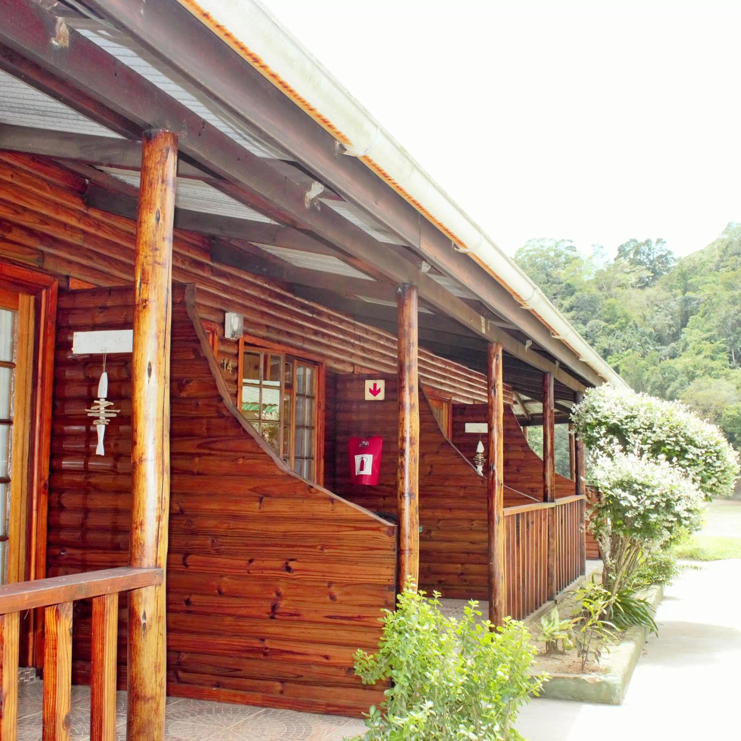 Patio in The Spotted Grunter Resort