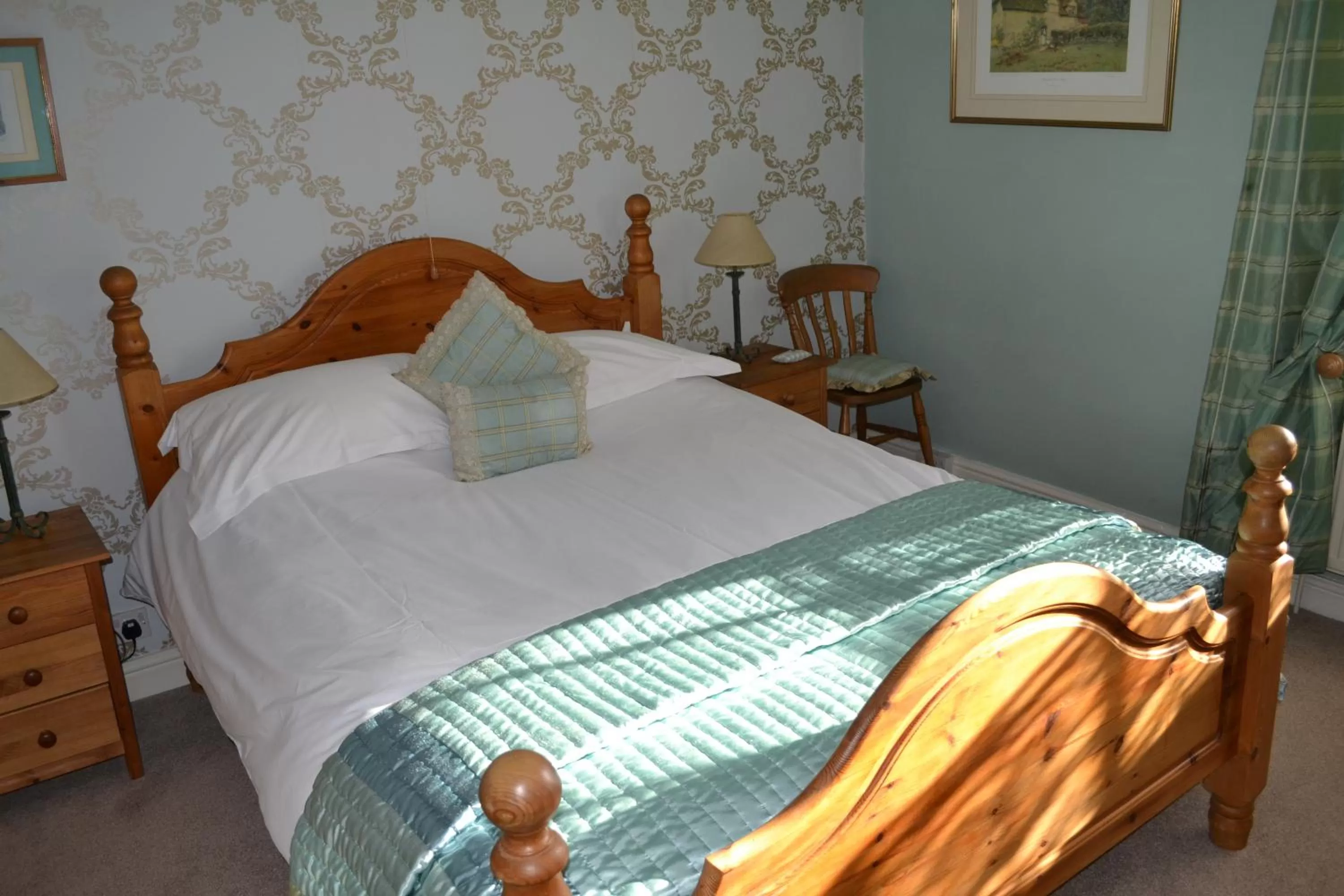 Bedroom, Bed in Ternhill Farm House - 5 Star Guest Accommodation with optional award winning breakfast