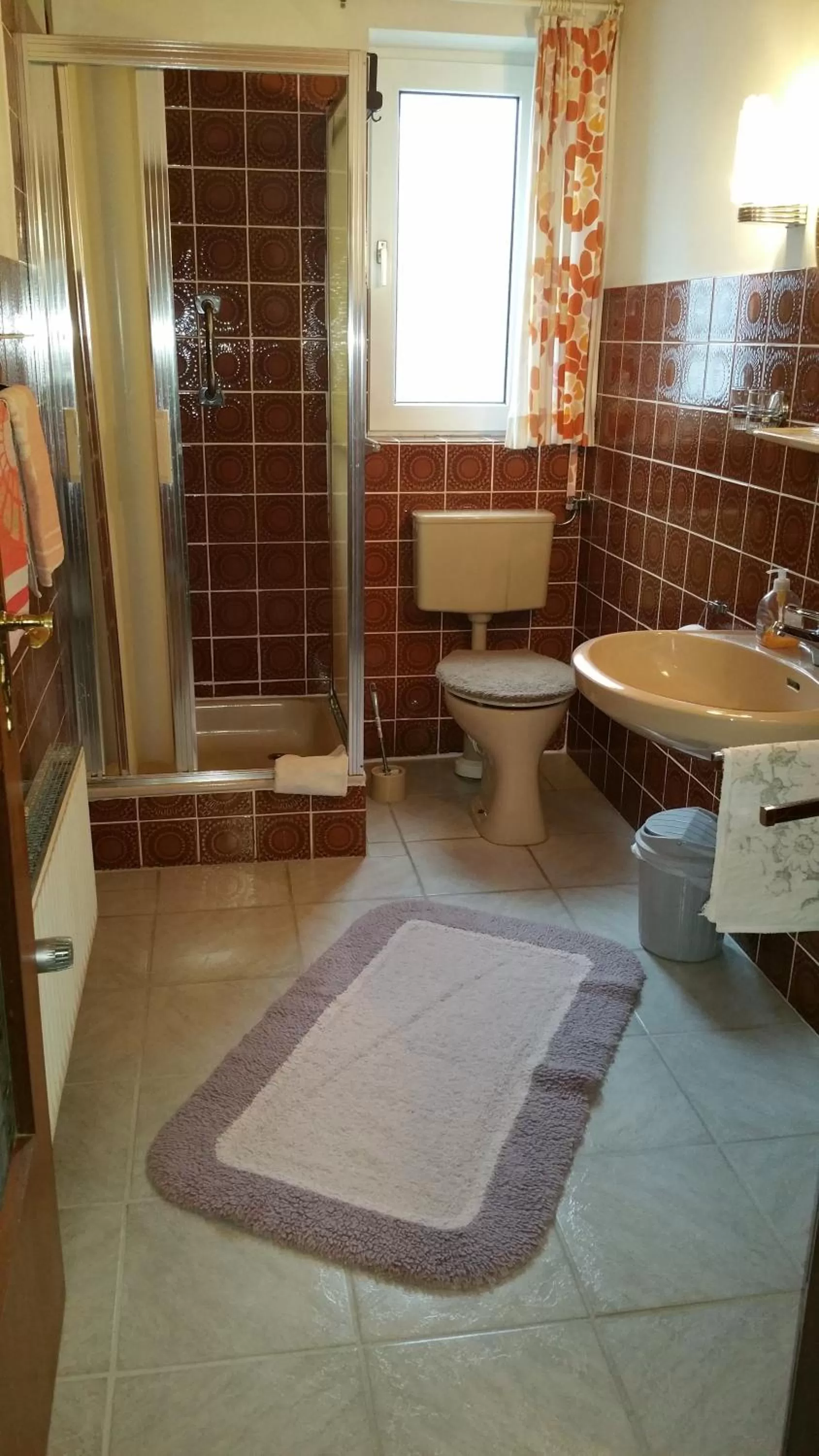 Shower in Hotel Zur Schanze