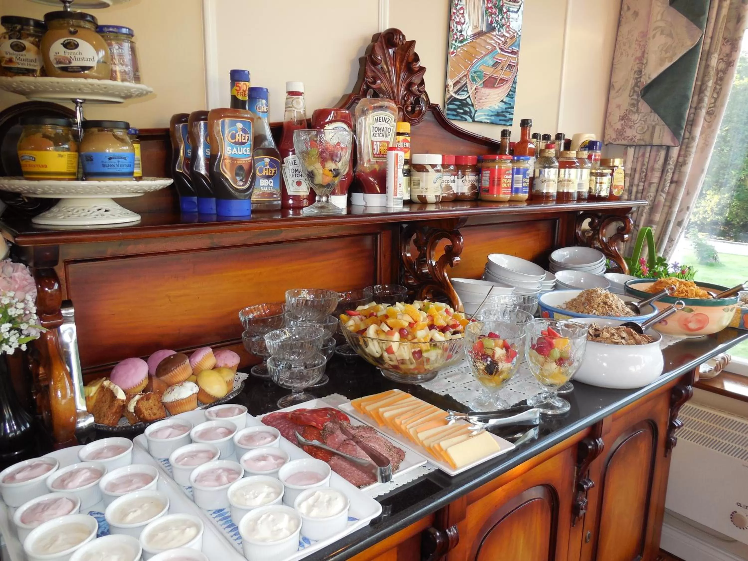 Food in Crystal Springs B&B