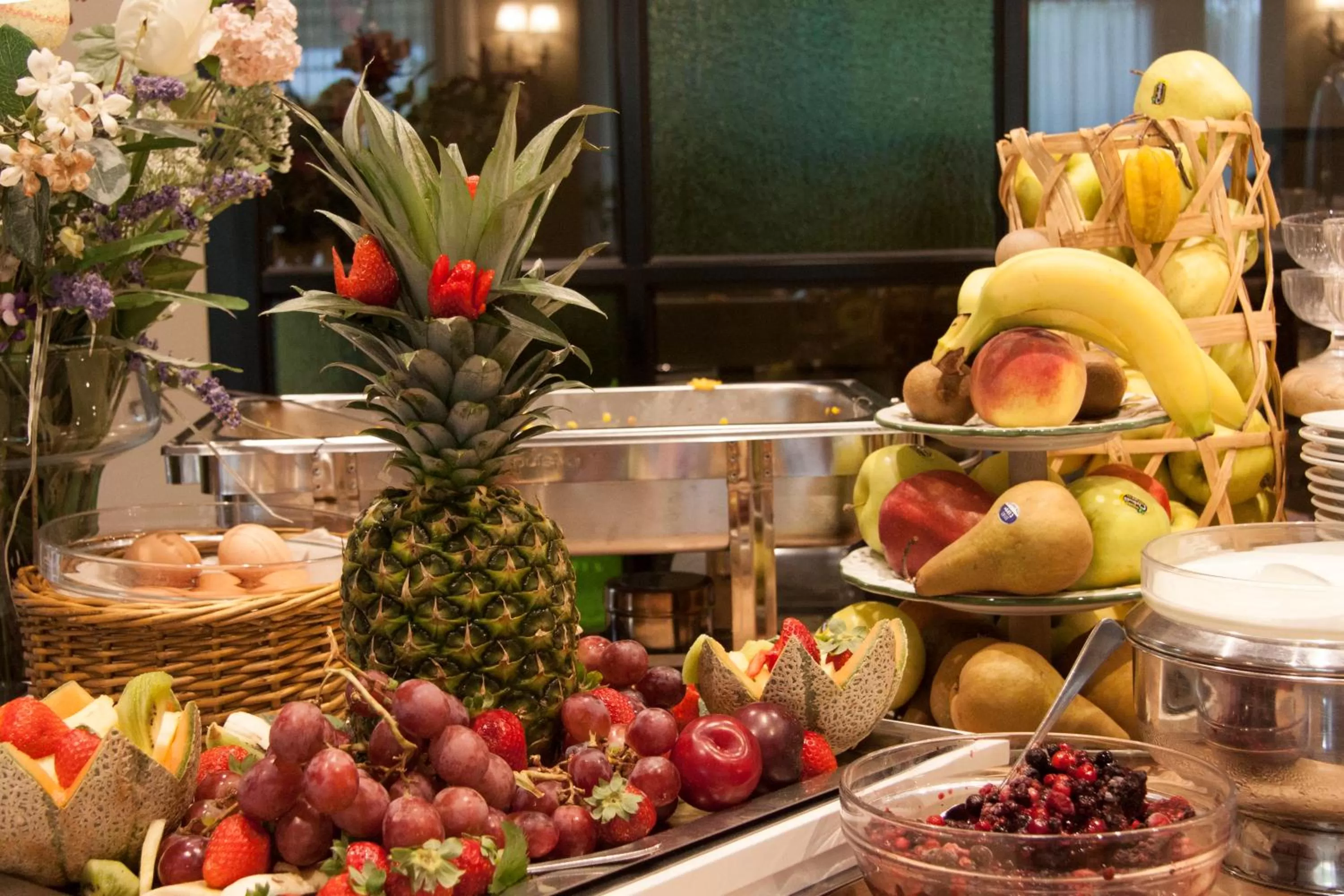 Buffet breakfast in Hotel Berta