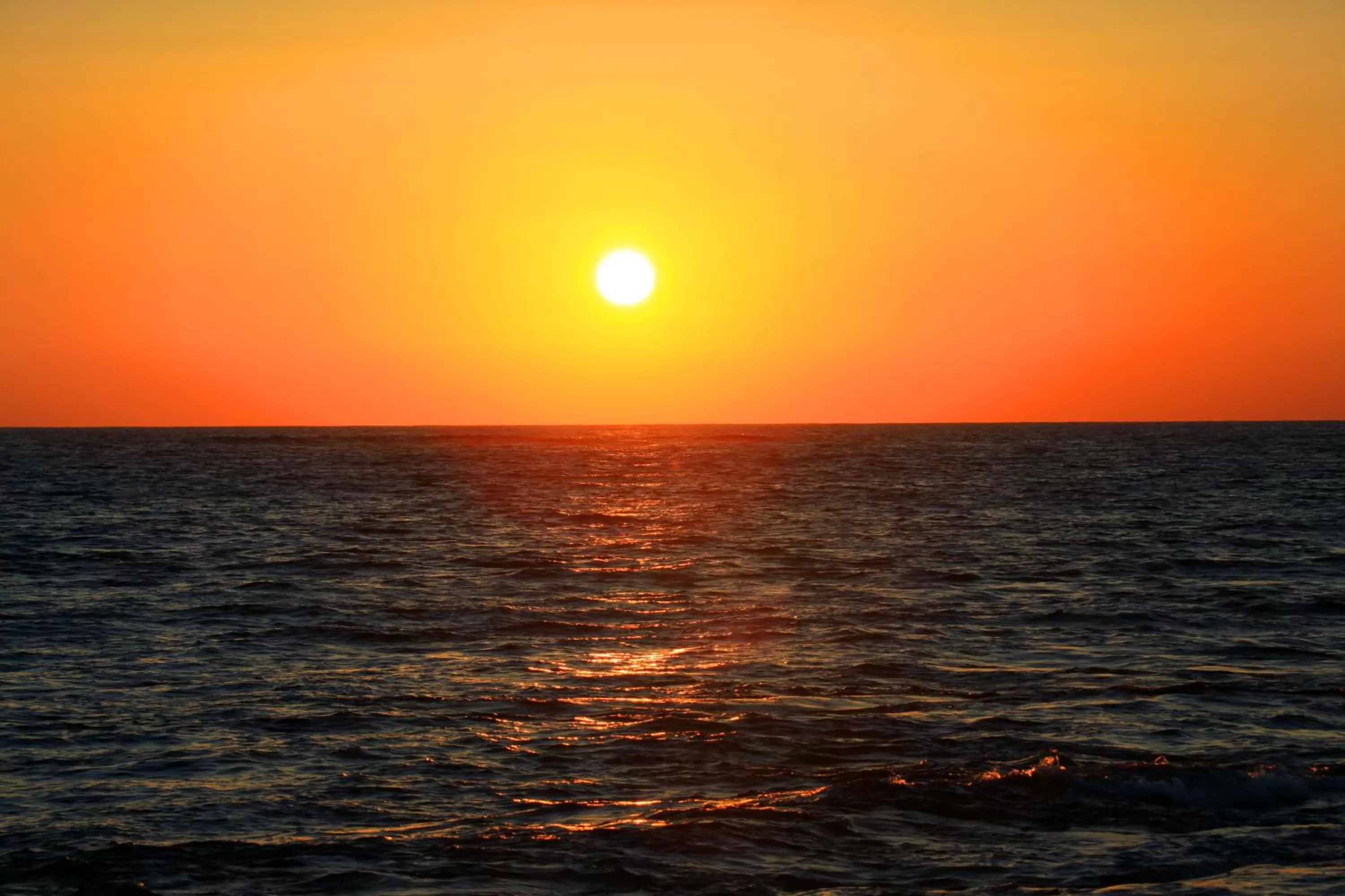 Sunset in Kefalos Beach Tourist Village