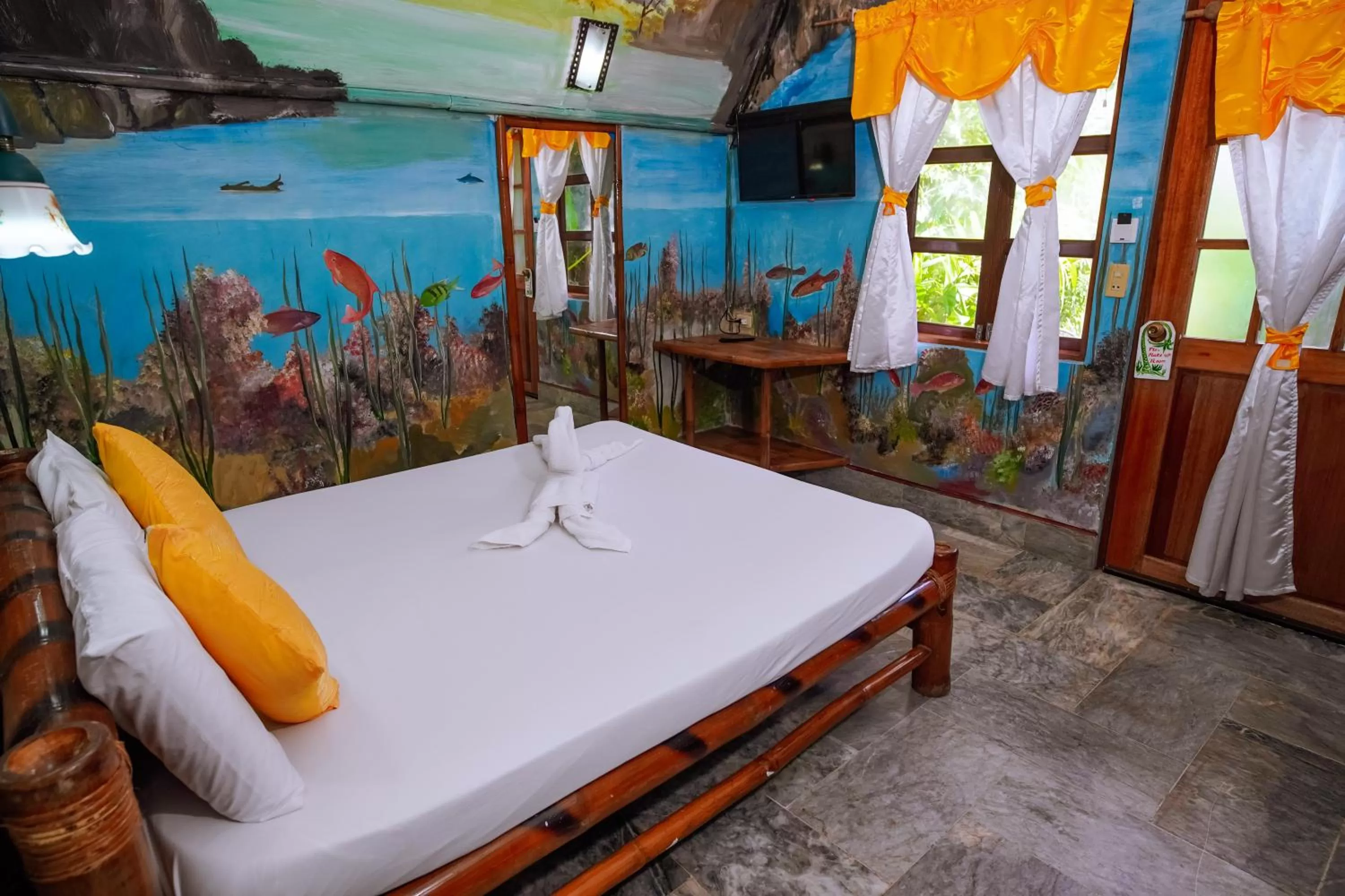 Photo of the whole room, Bed in Kokosnuss Garden Resort