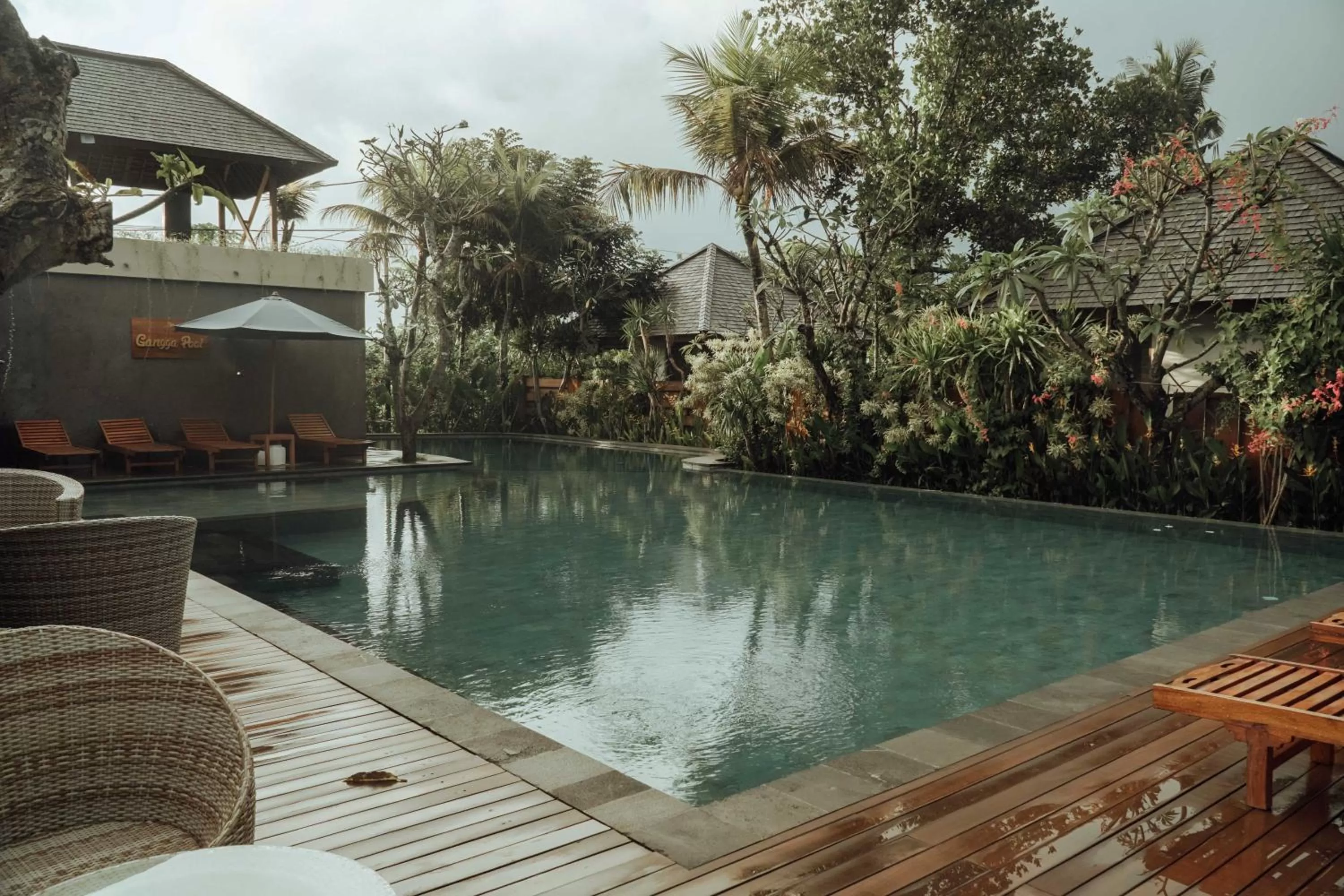 Swimming pool in Alam Wayang Ubud - CHSE Certified