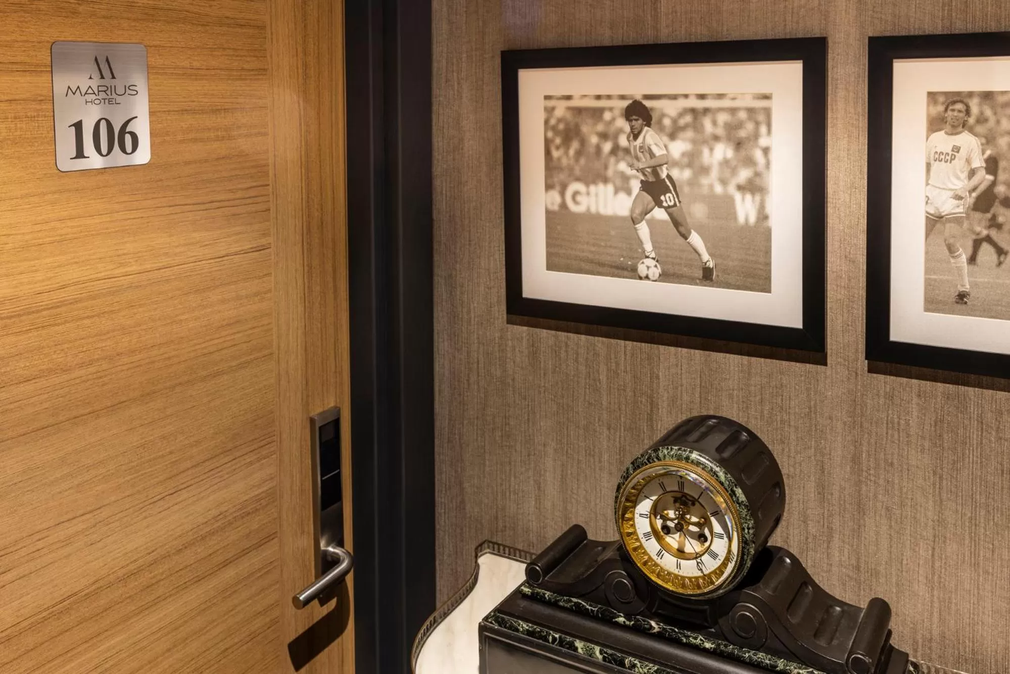 Property building in Marius Hotel