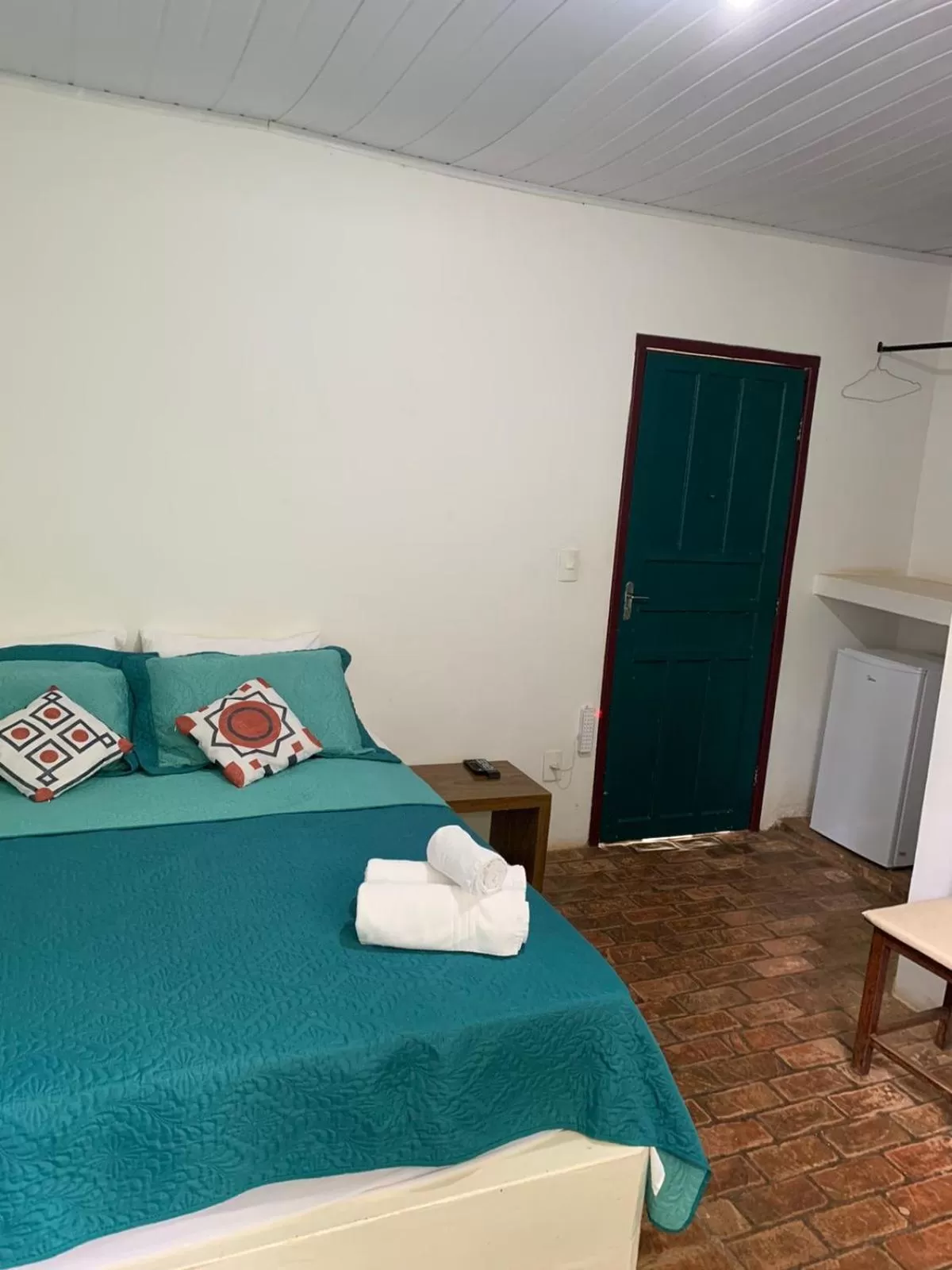 Bed in Pousada Cantinho do Mundo