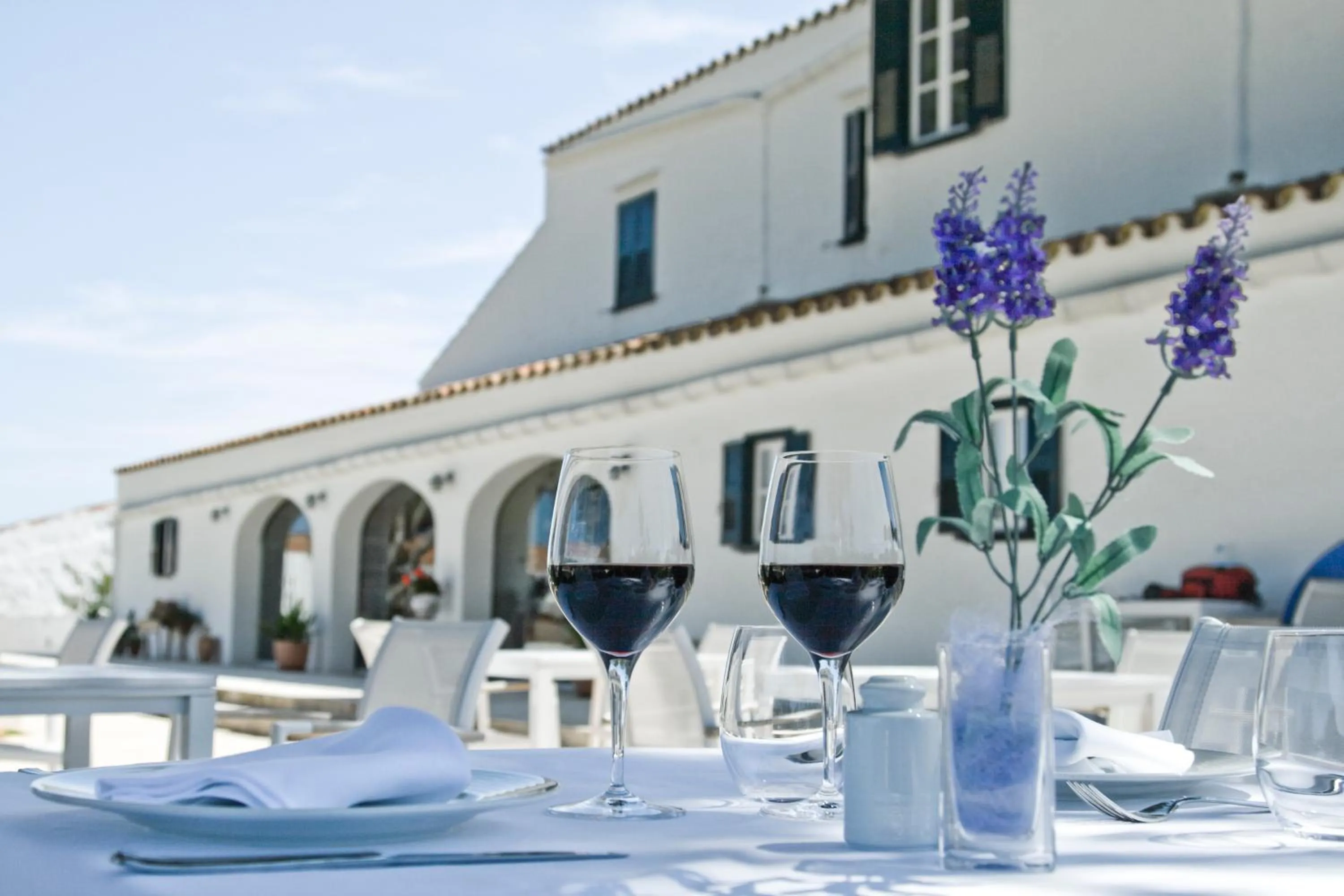 Restaurant/places to eat in Hotel Rural Binigaus Vell