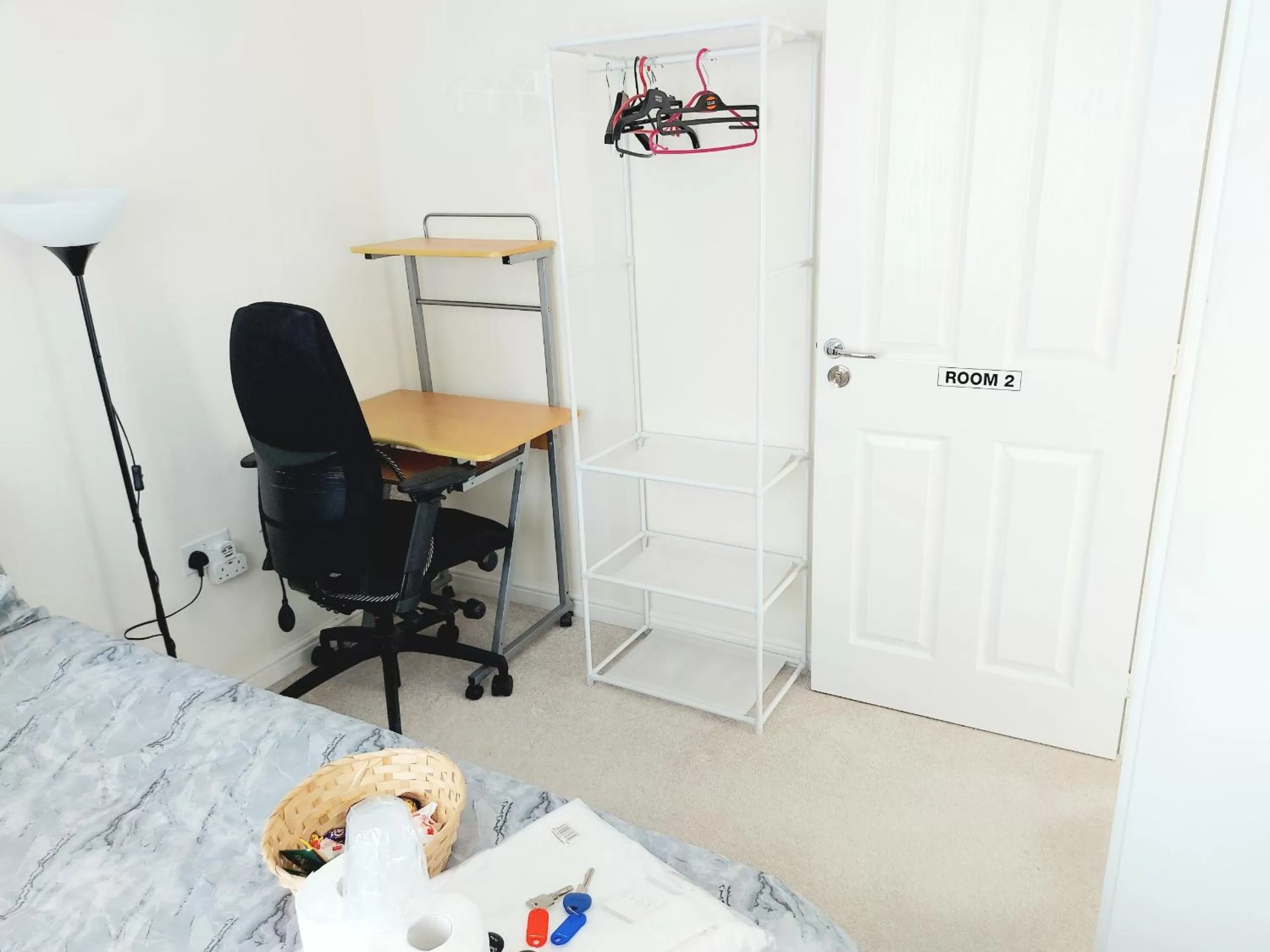 Bedroom, TV/Entertainment Center in 3-BED HOME, FULL KITCHEN, ENSUITE, in TELFORD OAKENGATES KETLEY