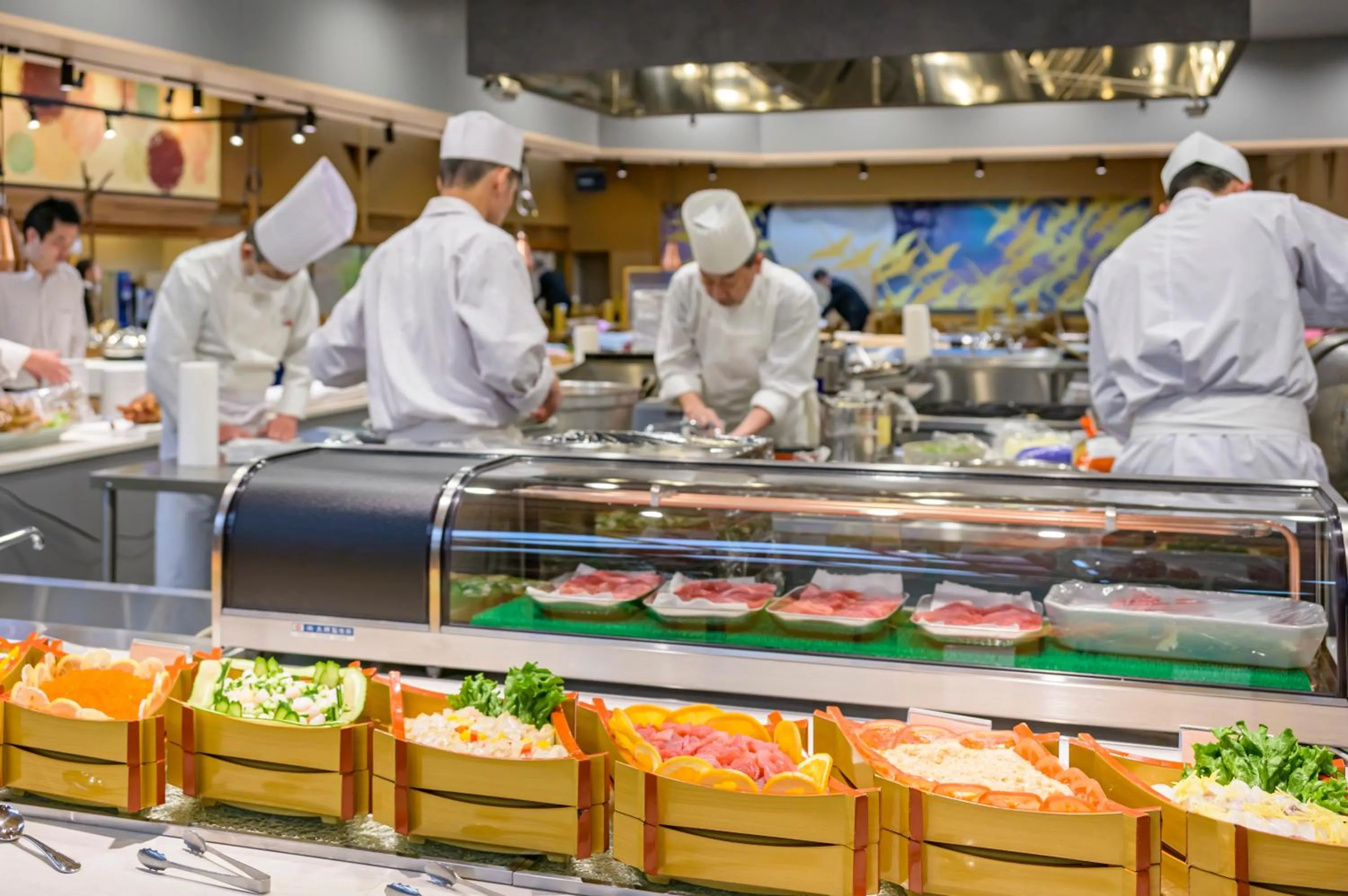 Food and drinks in Senkeien Tsukioka Hotel