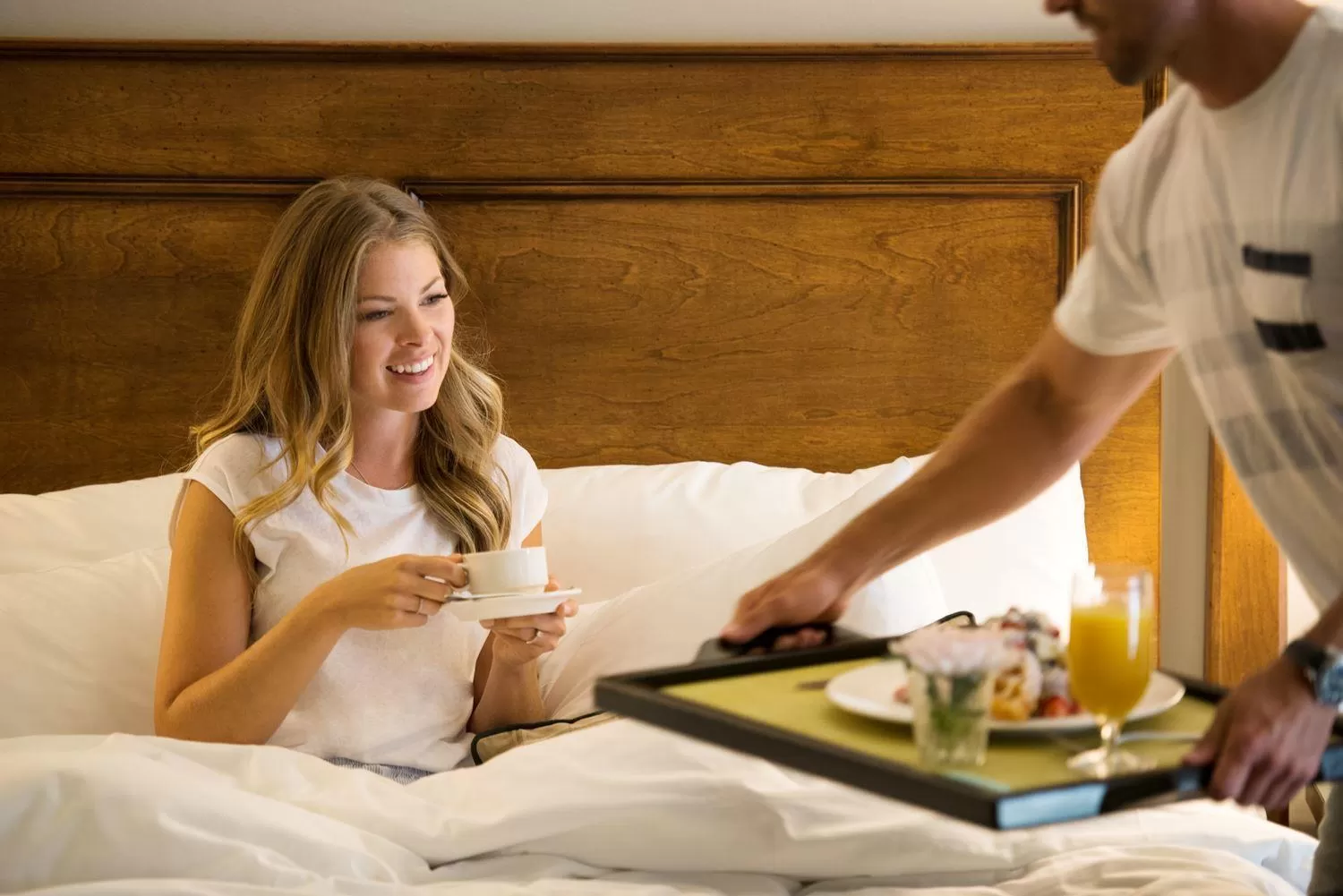 Bedroom, Bed in Fairmont Chateau Whistler