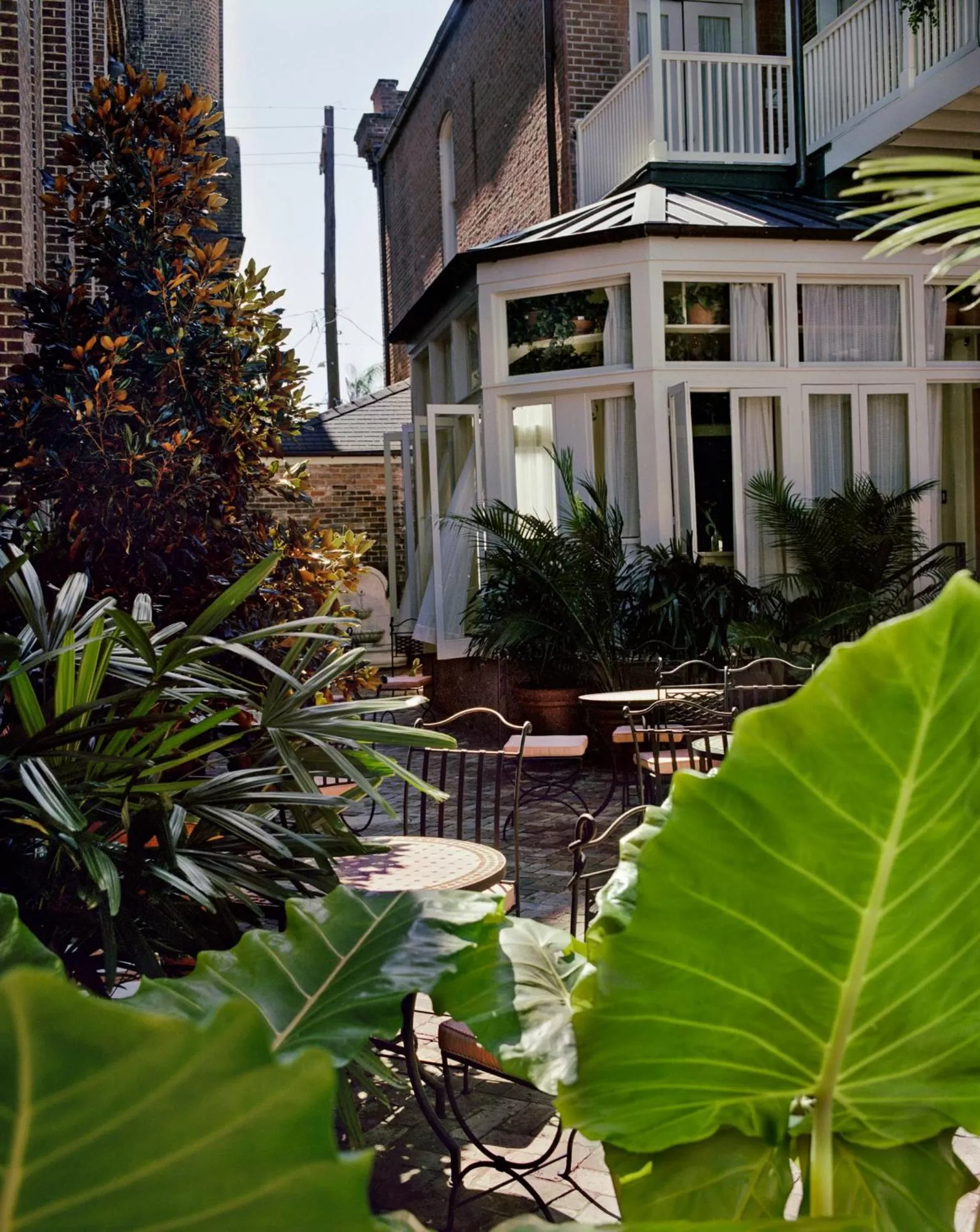 Patio in Hotel Peter and Paul, an Ash Hotel