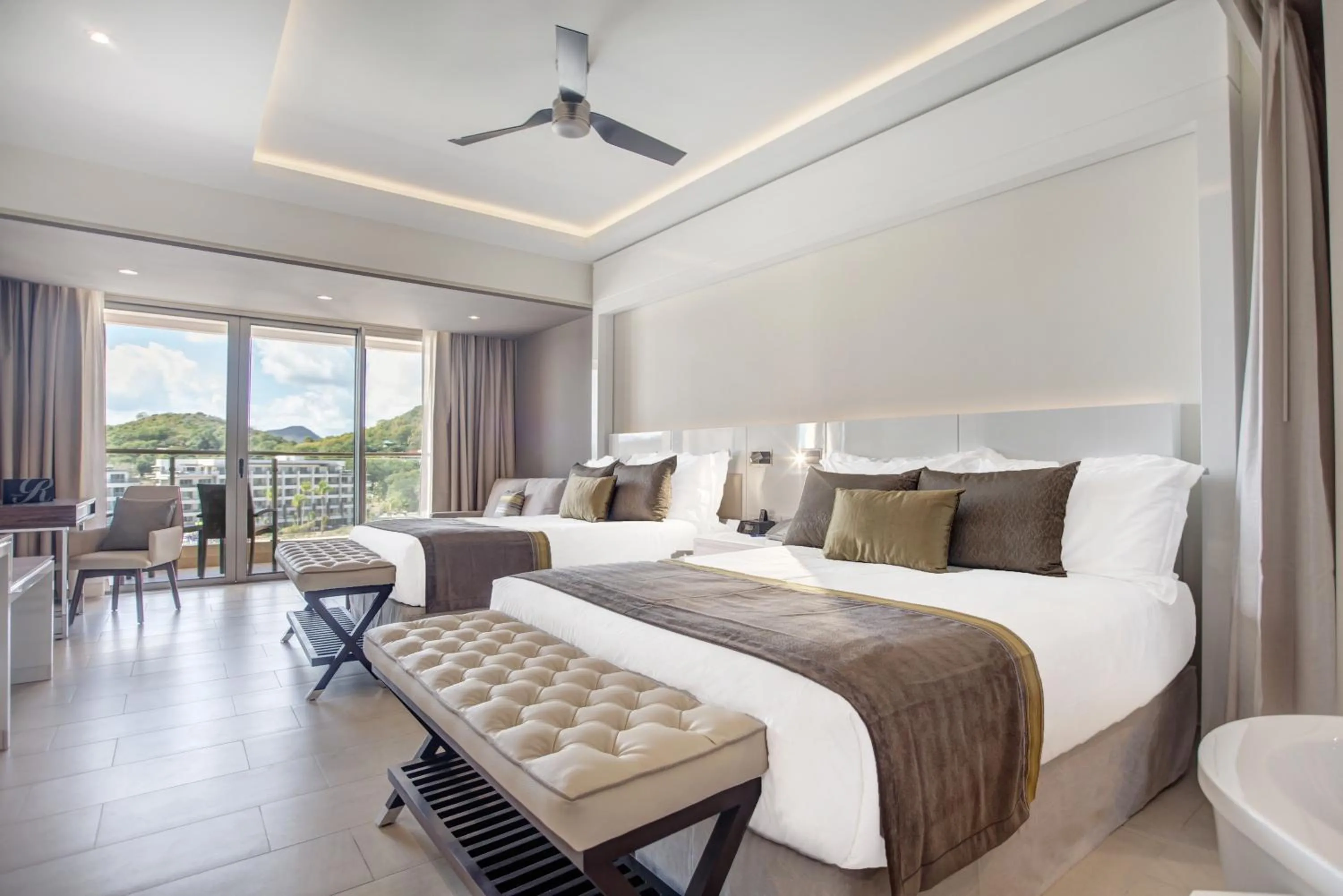 Bedroom, Bed in Royalton Saint Lucia, An Autograph Collection All-Inclusive Resort