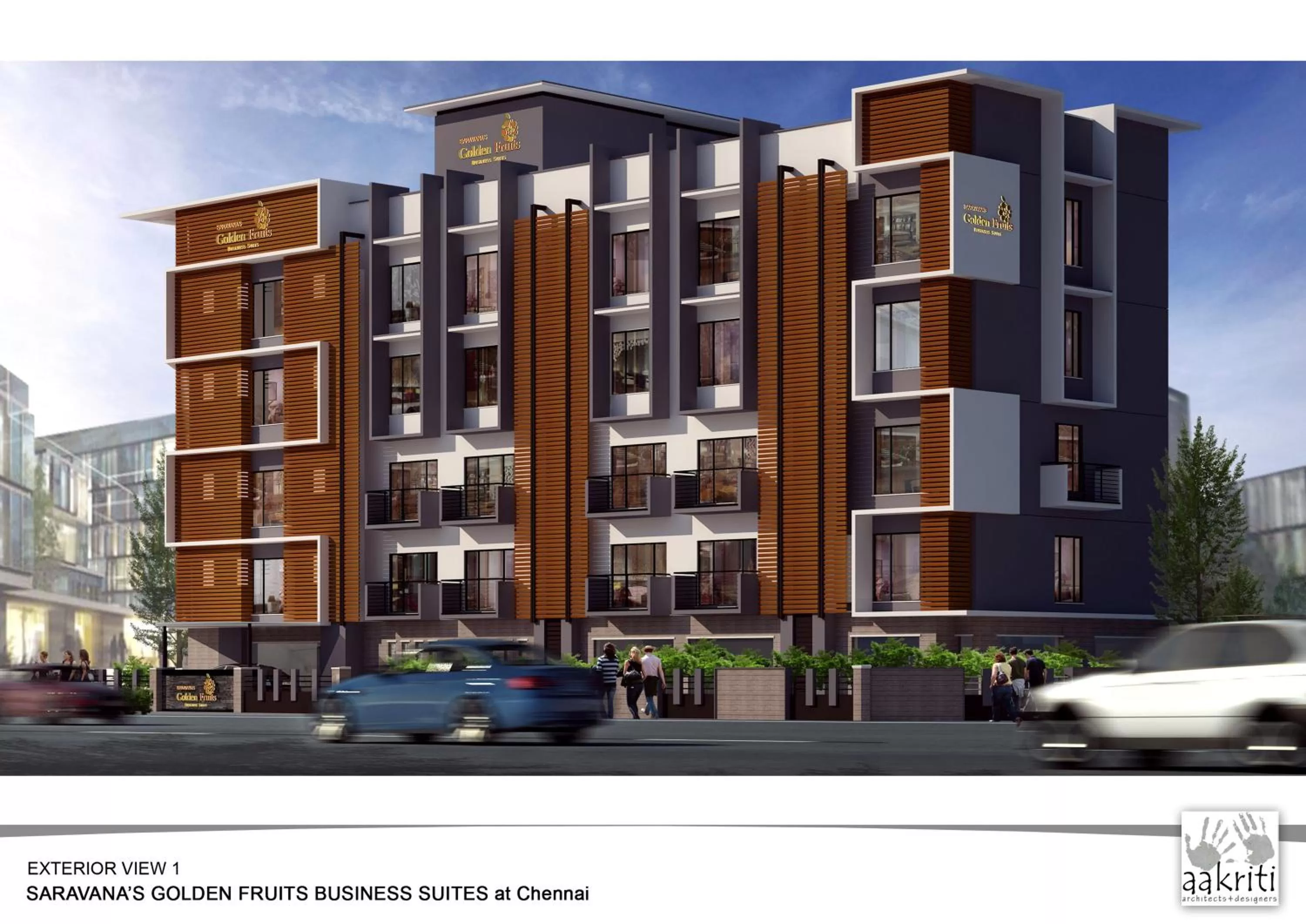 Facade/entrance in Golden Fruits Business Suites