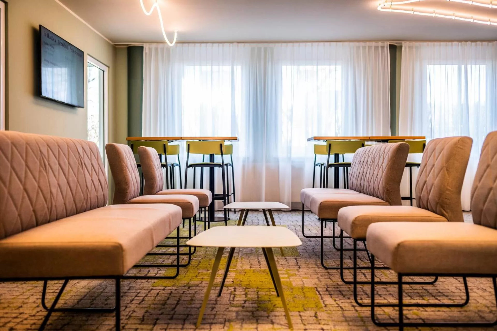 Lobby or reception in flexymotel Spielberg