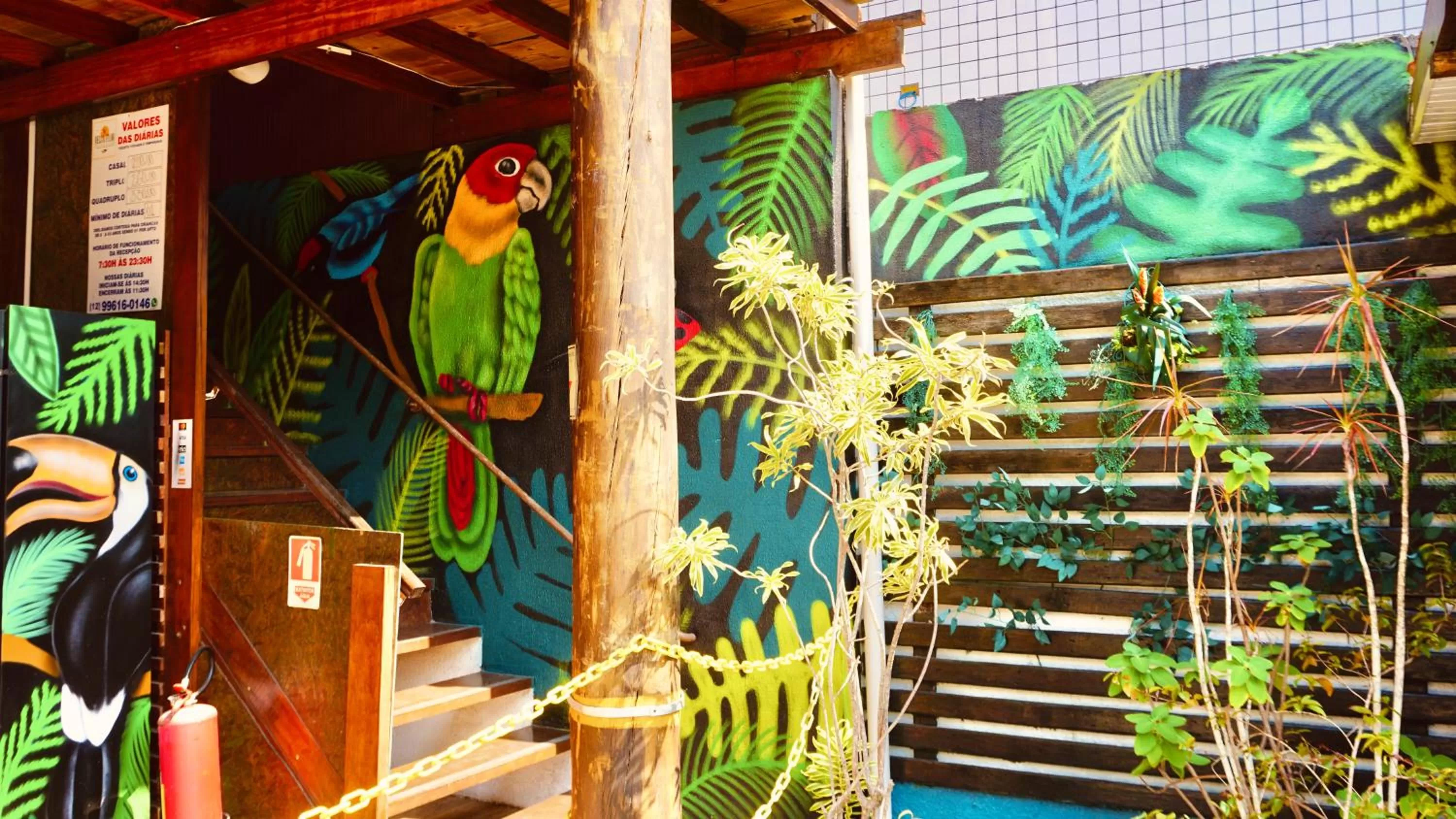 Property building in Beija Flor Pousada