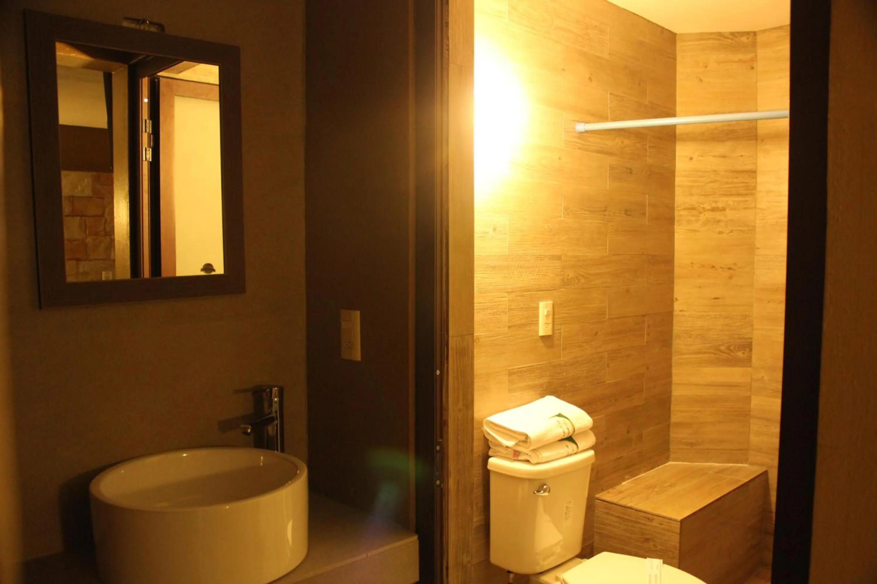 Bathroom in Hotel Mansion del Cantador