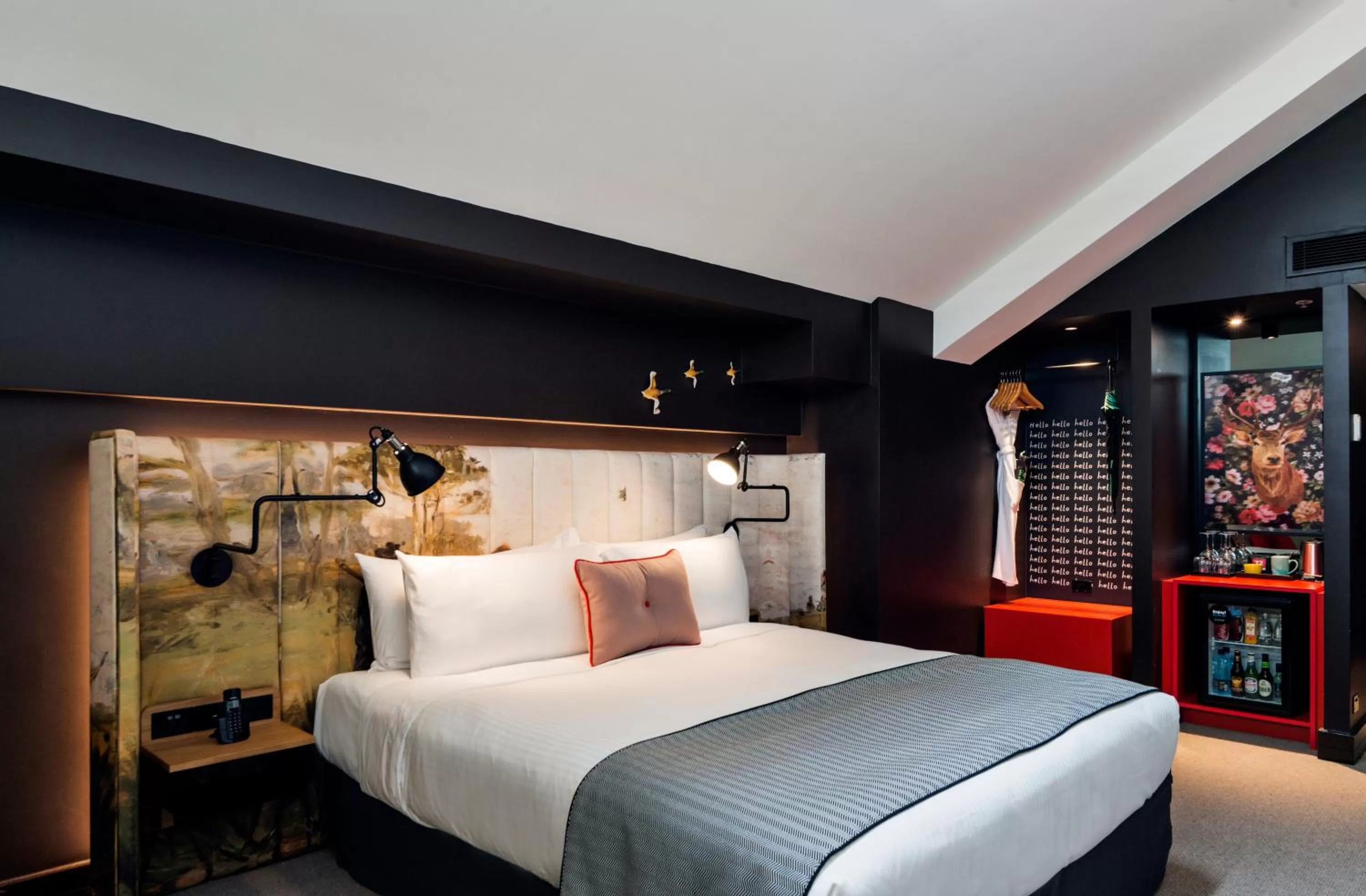 Photo of the whole room, Bed in Ovolo Sydney Woolloomooloo, a Wyndham Hotel