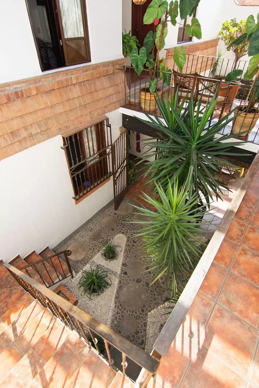 Patio in Hotel Mesón de los Remedios