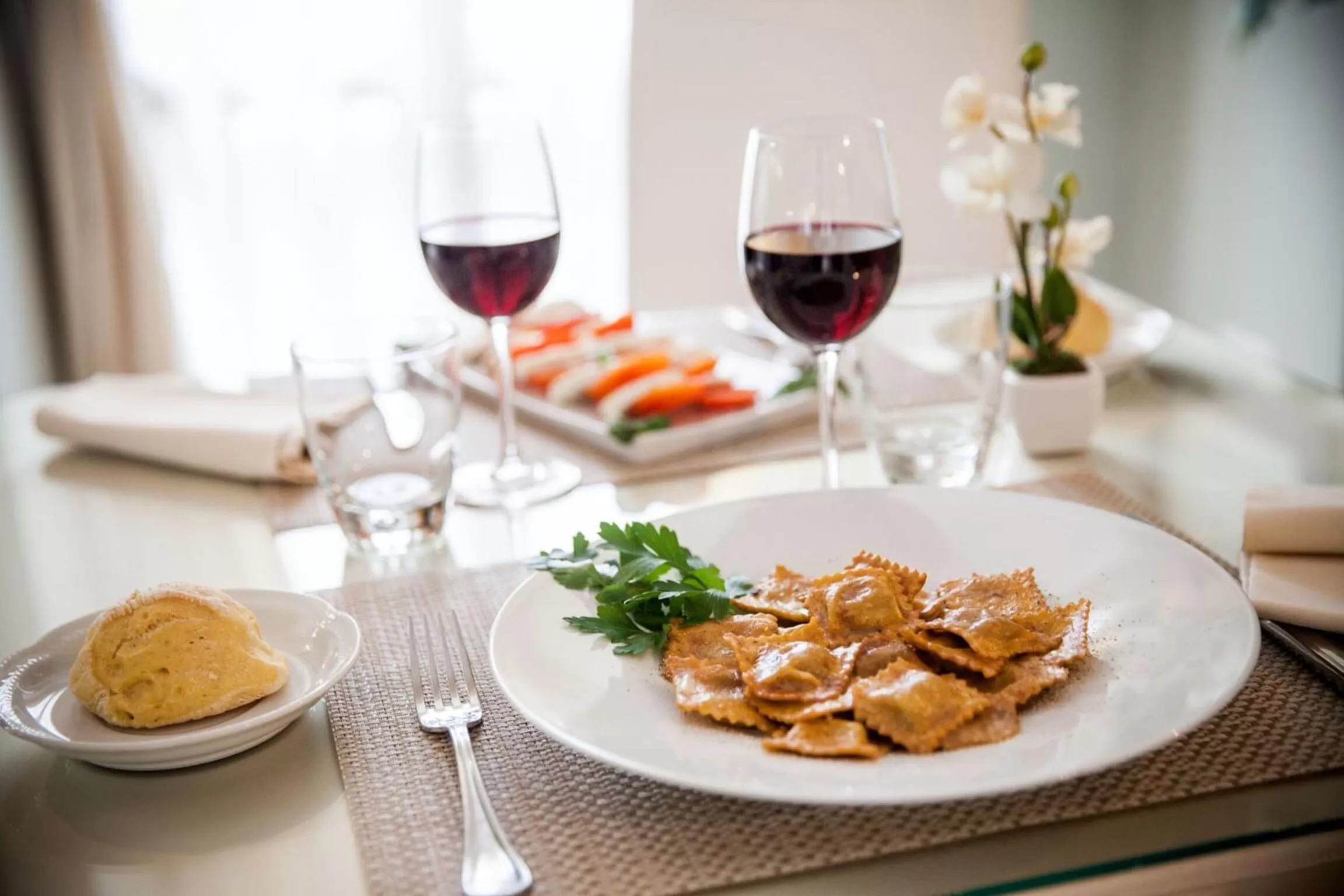 Food close-up in Hotel Concord