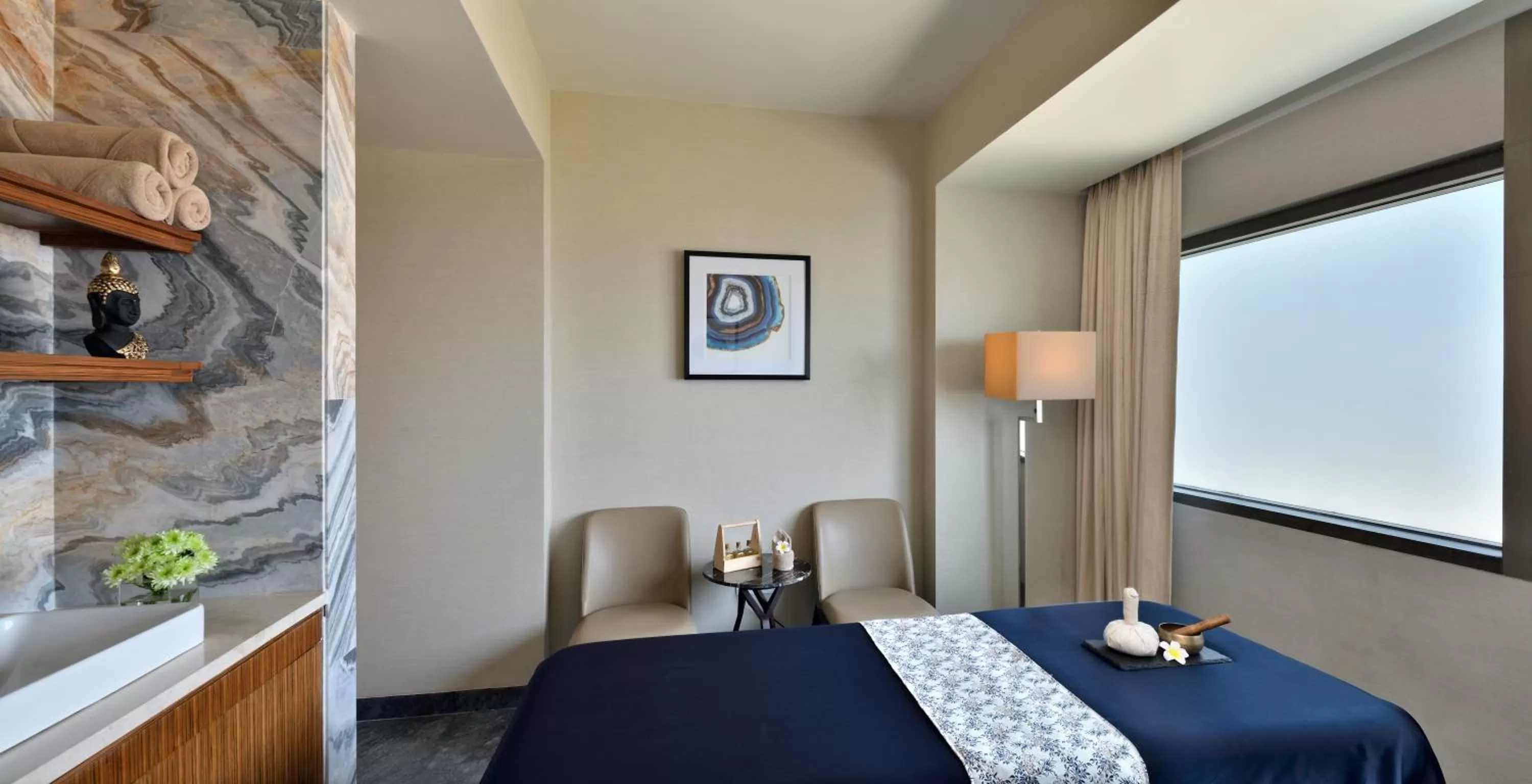 Spa and wellness centre/facilities, Bed in Courtyard by Marriott Navi Mumbai