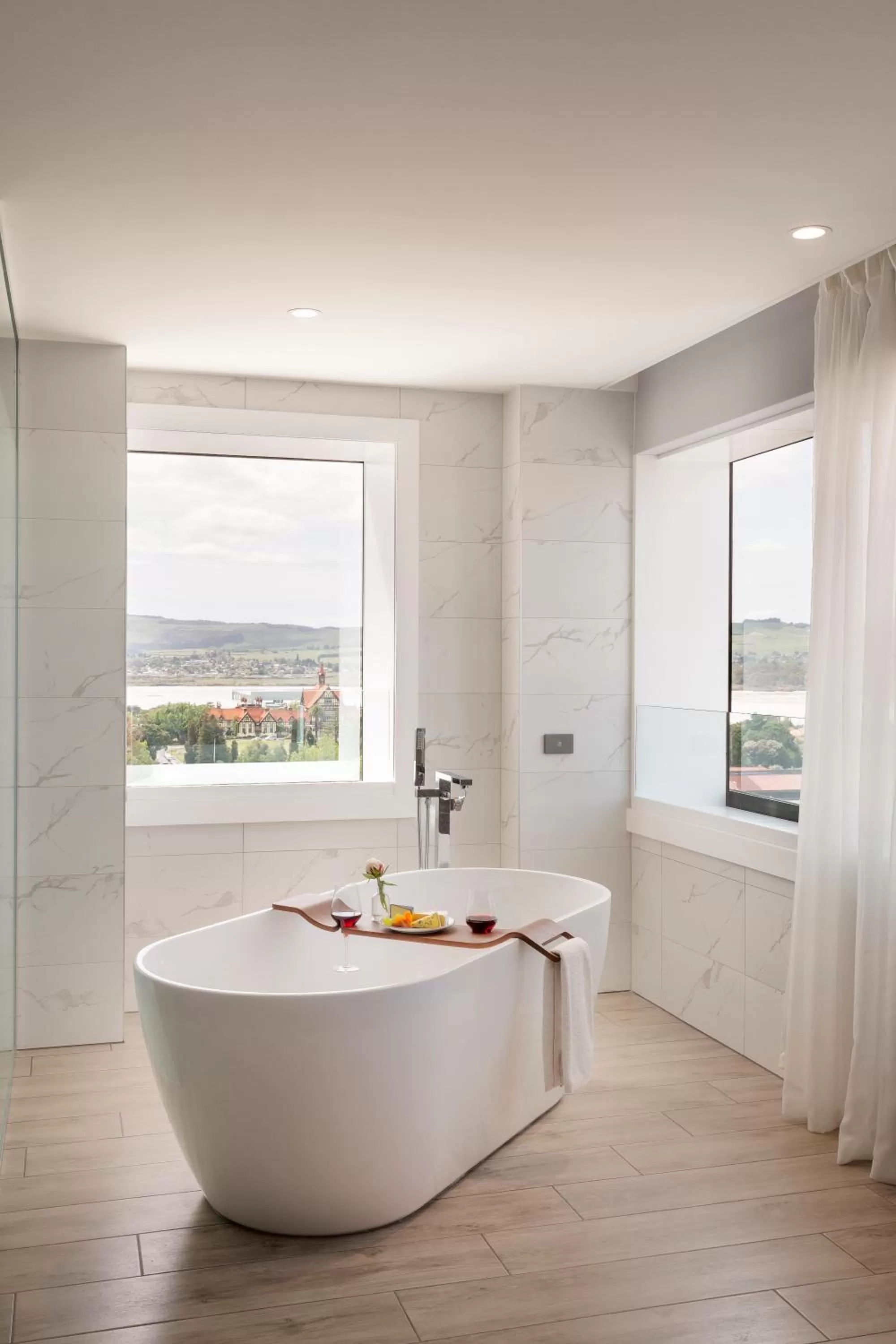 Quiet street view in Pullman Rotorua