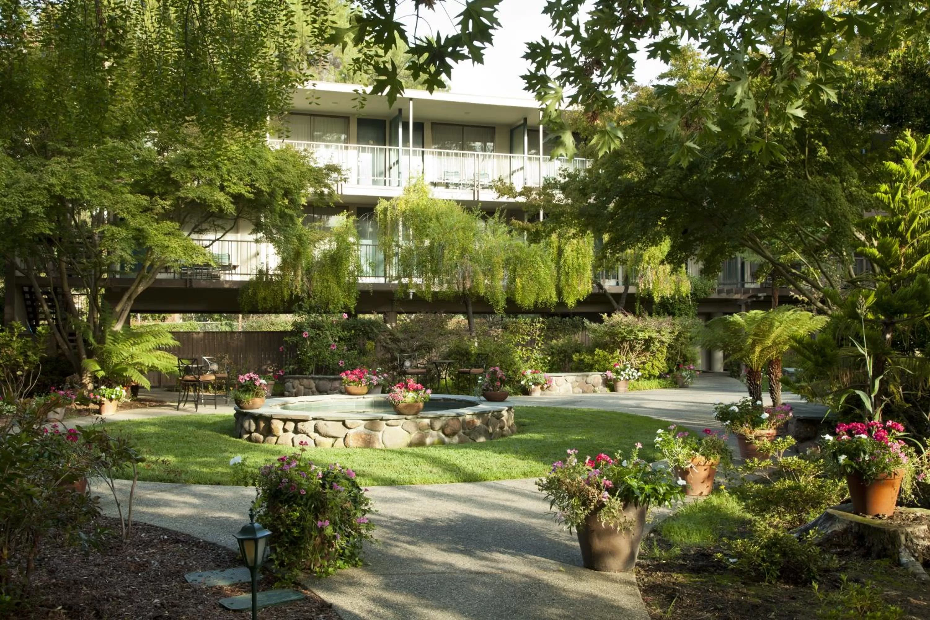 Garden in The Creekside Inn