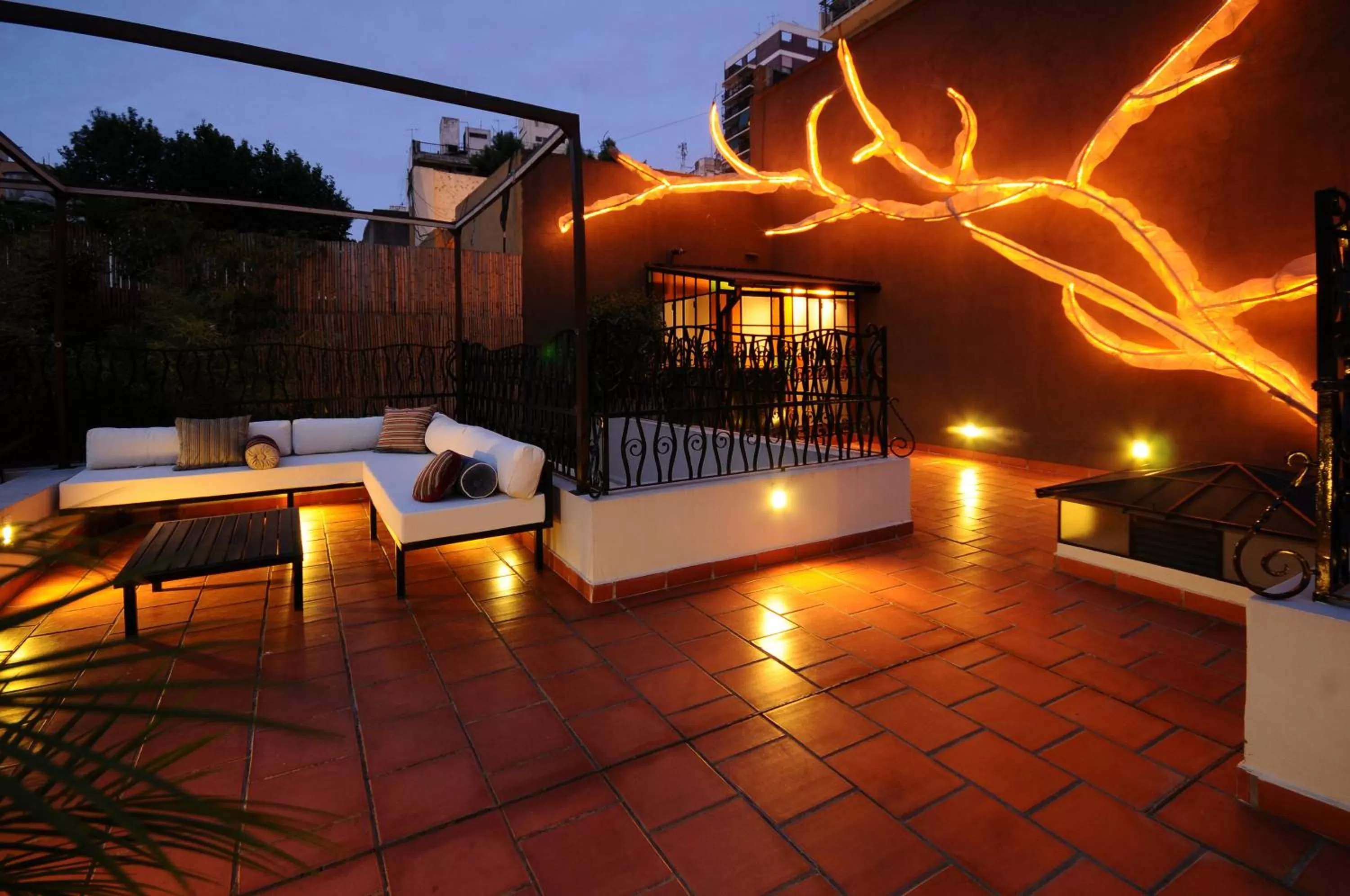 Bird's eye view in Casa Umare