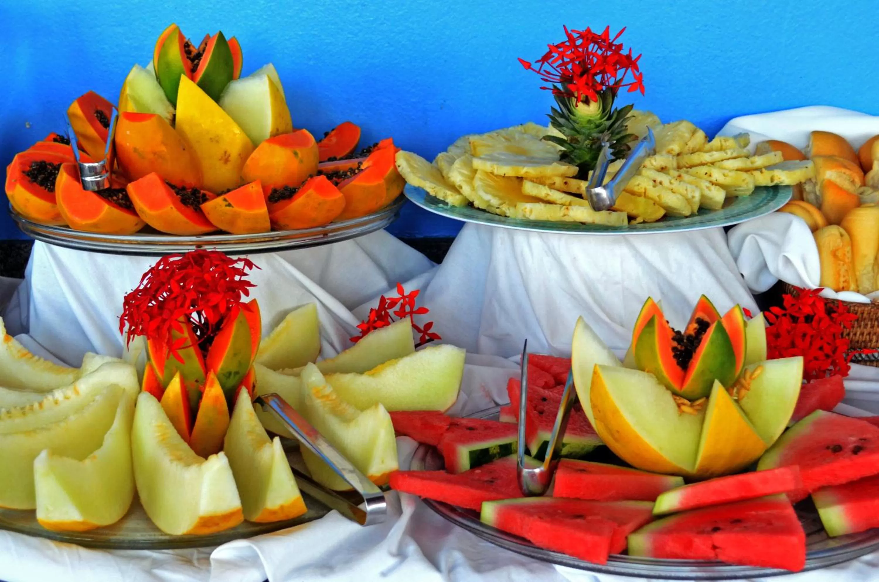 Buffet breakfast in Hotel Porto das Ancoras