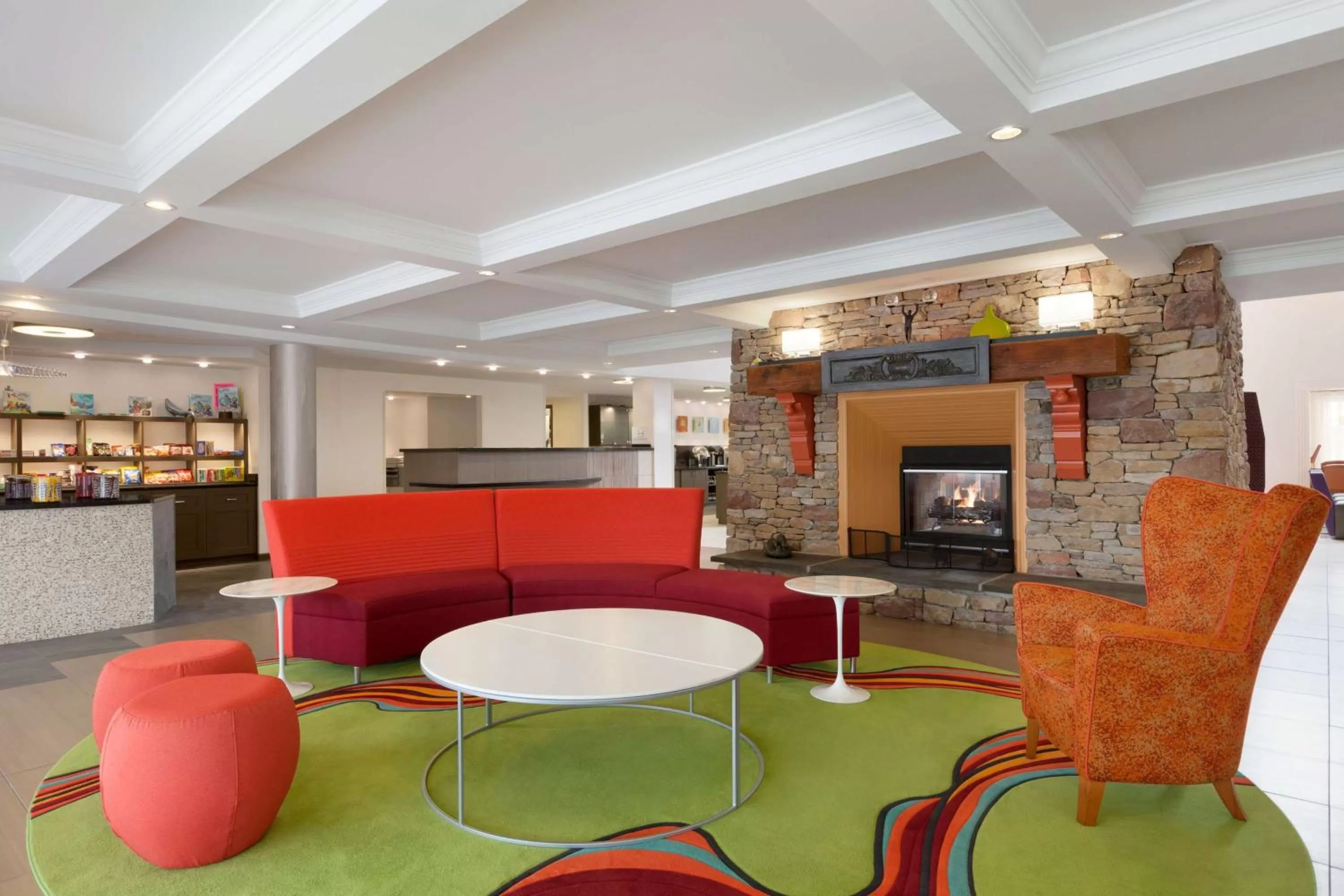 Lobby or reception in Homewood Suites Harrisburg-West Hershey Area
