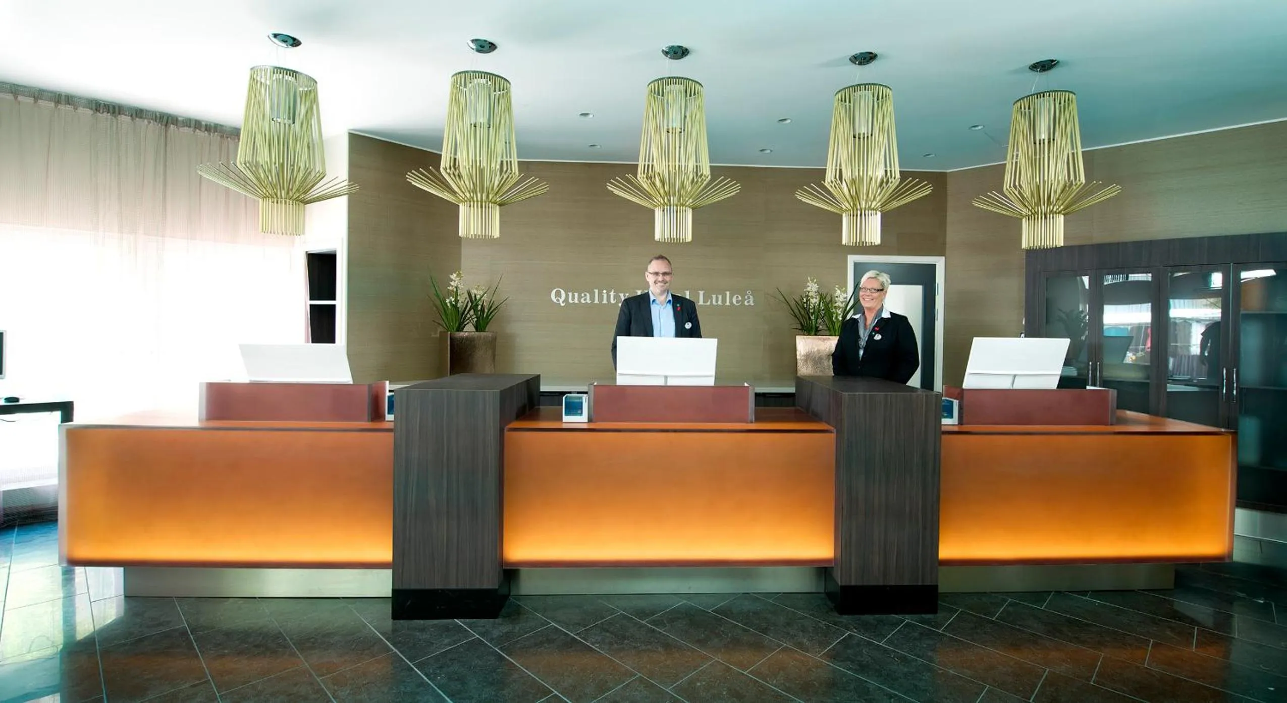 Staff in Quality Hotel Luleå