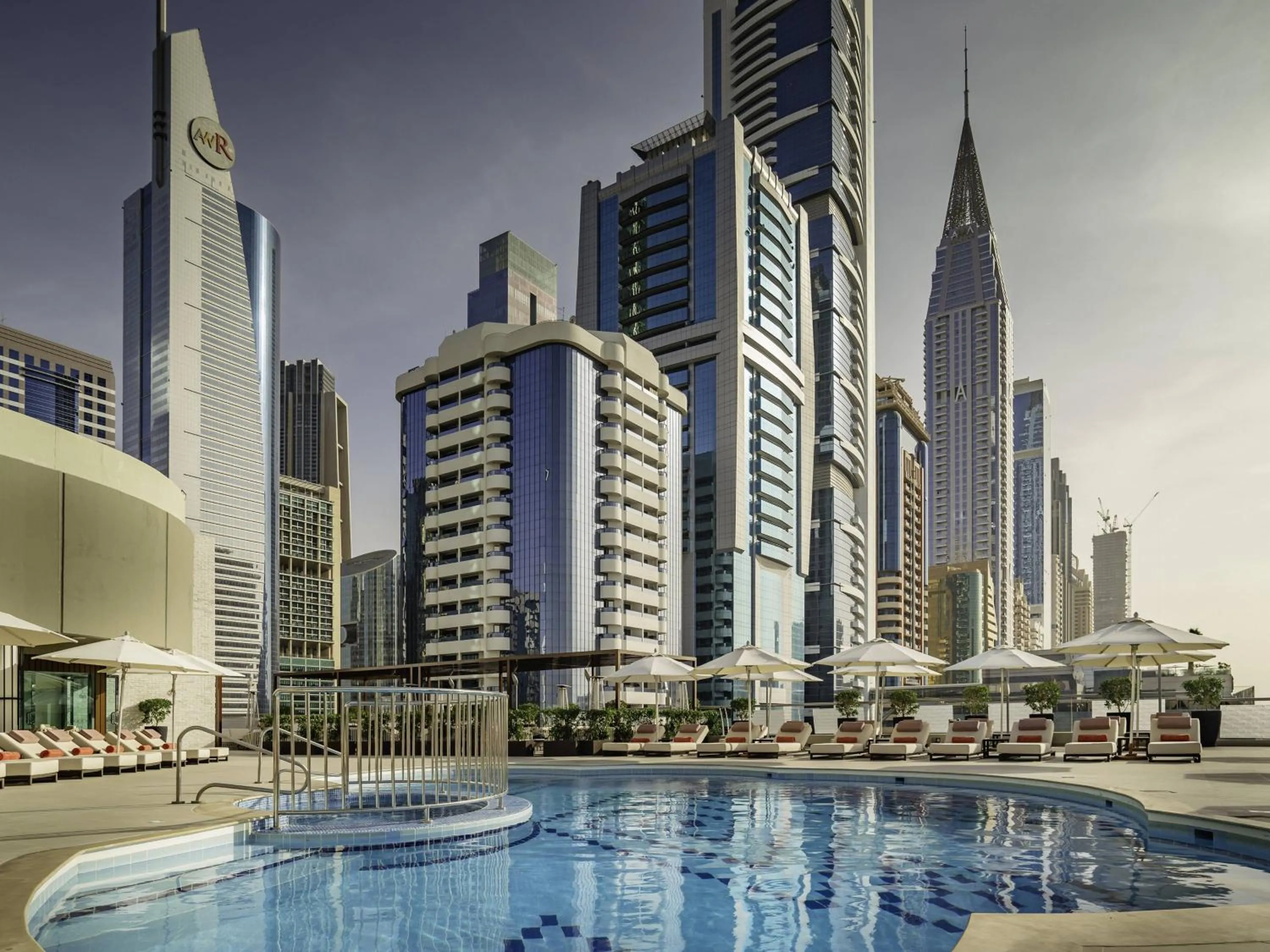 Swimming pool in Towers Rotana - Dubai