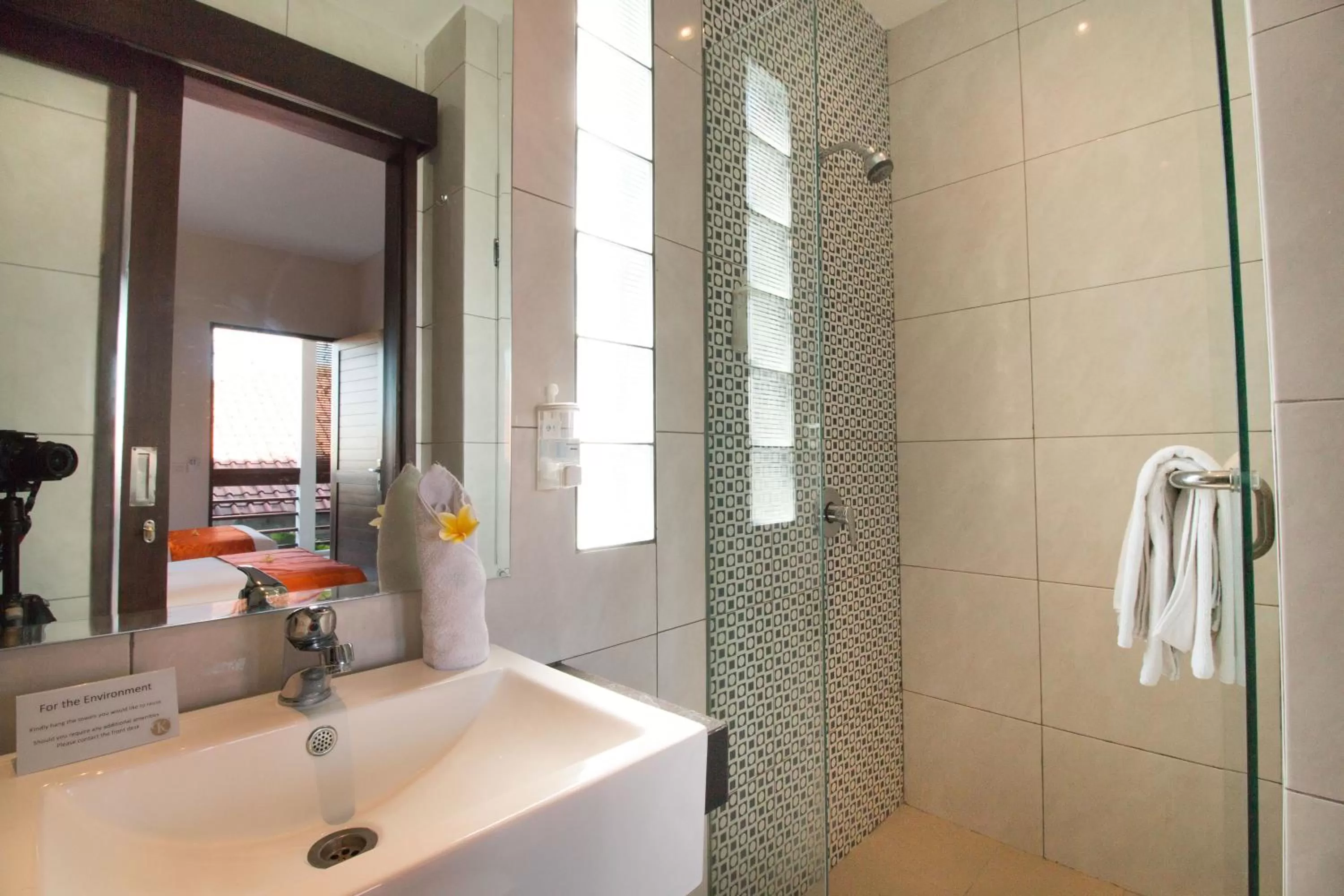 Bathroom in The Pavilion Hotel Kuta