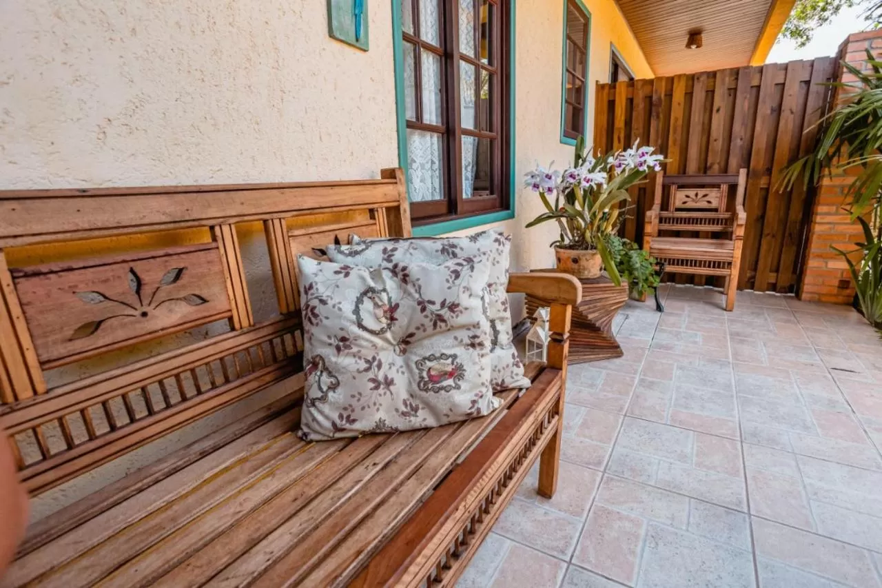 Facade/entrance in Pousada Santa Genoveva campeche