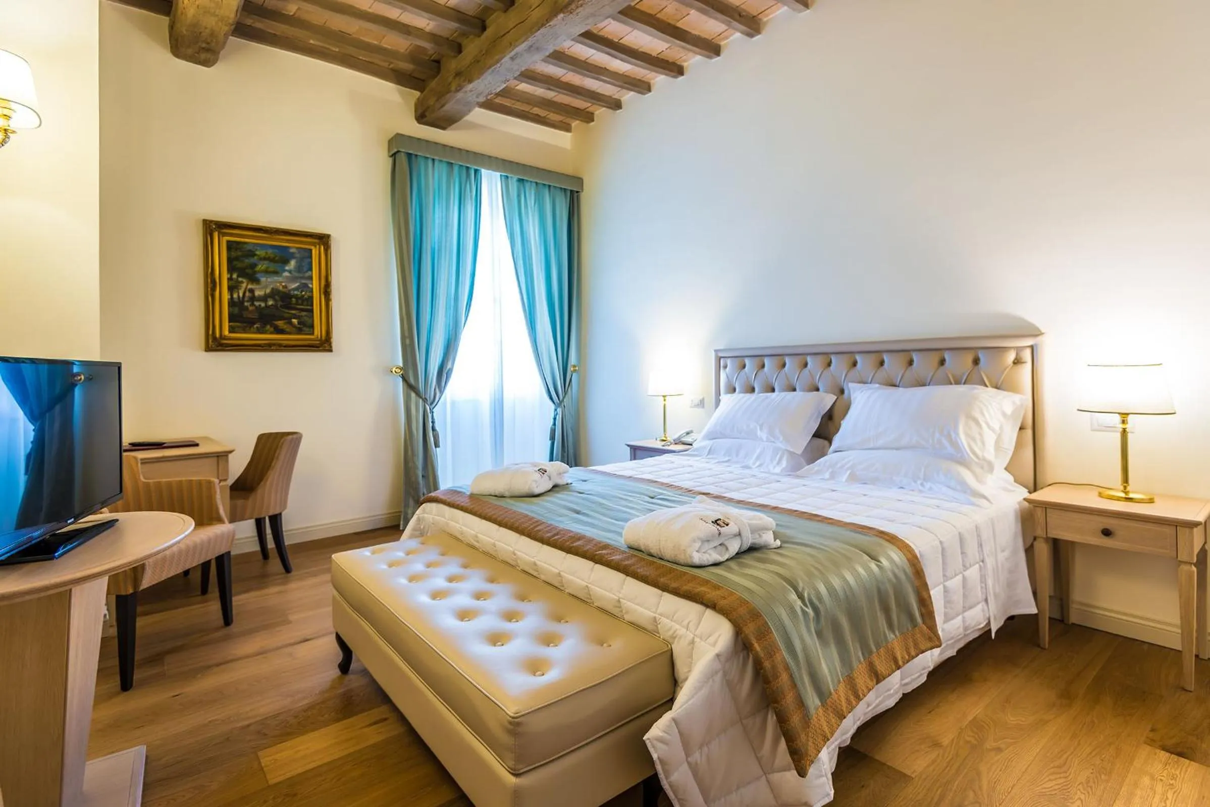 Bedroom, Bed in Relais Paradiso Resort & Spa