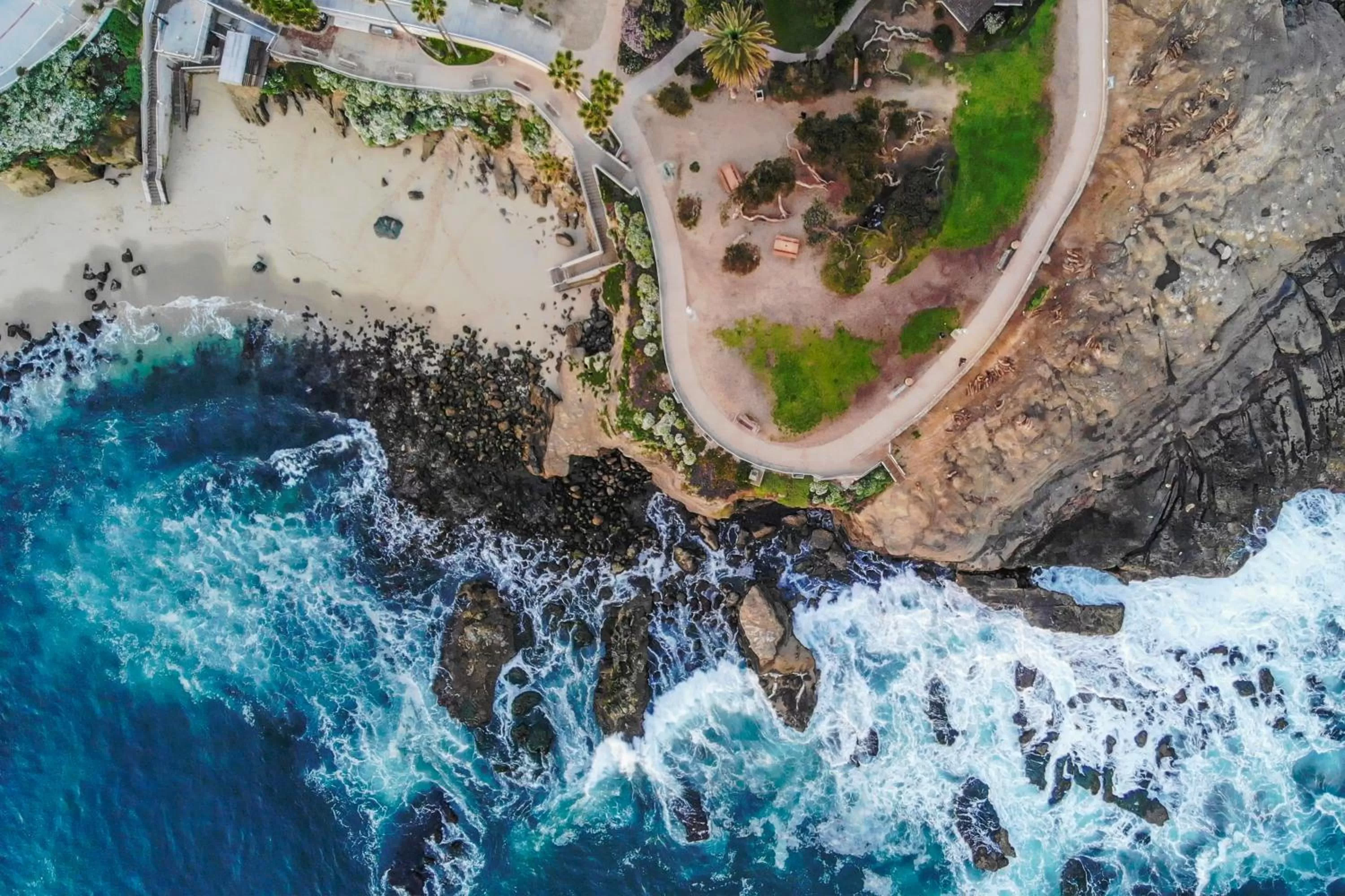 Bird's eye view in Empress Hotel La Jolla
