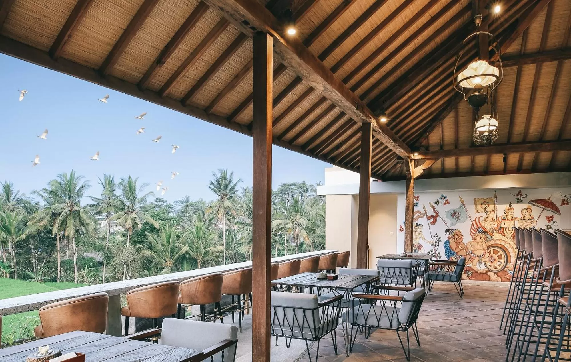 Lounge or bar in Kuwarasan A Pramana Experience