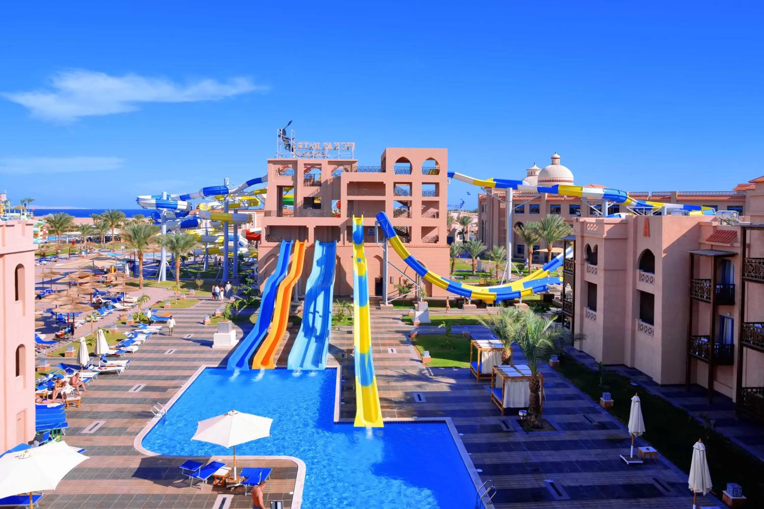 Aqua park in Pickalbatros Aqua Park Resort - Hurghada