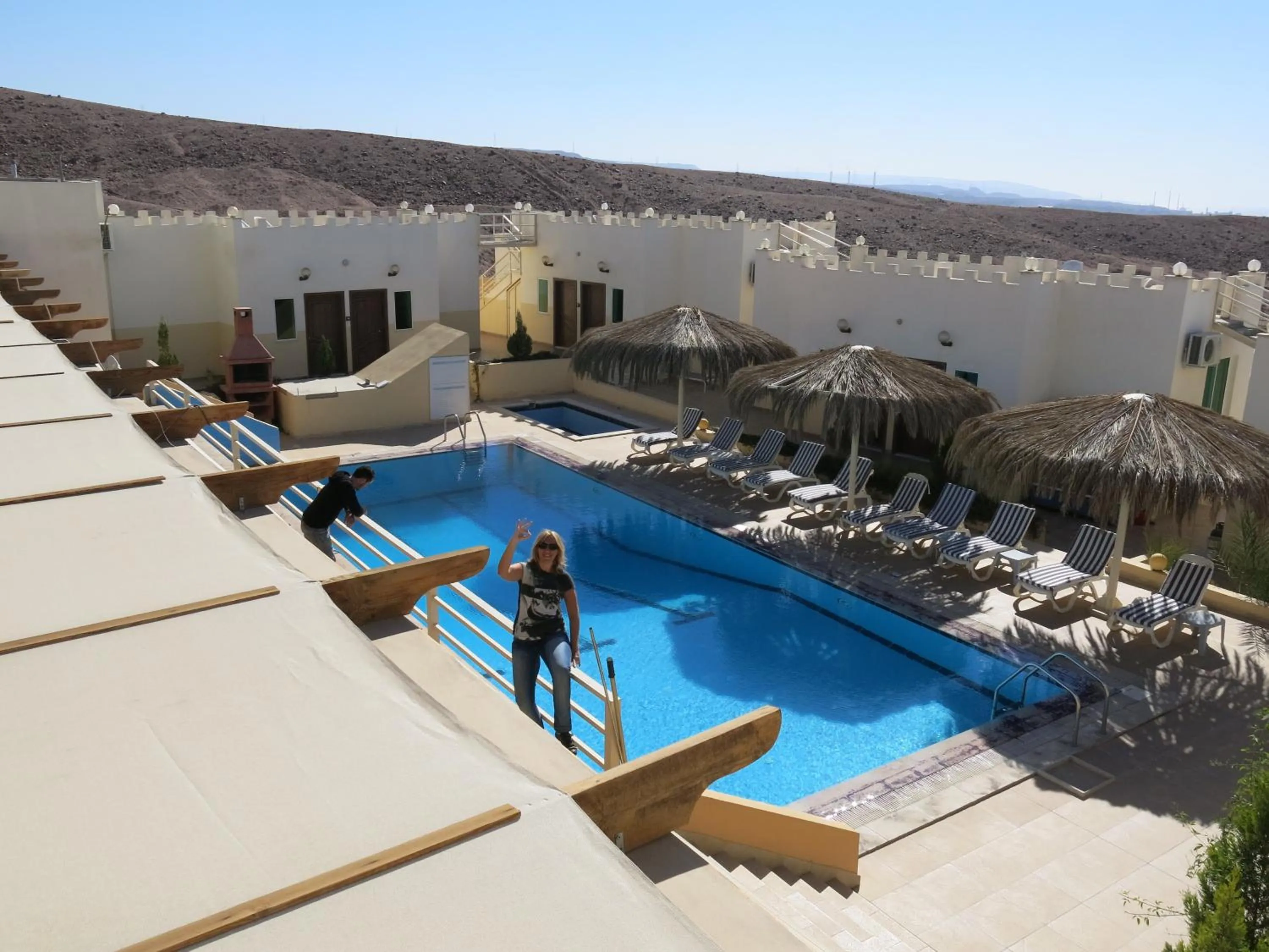 Swimming pool in Red Sea Dive Center