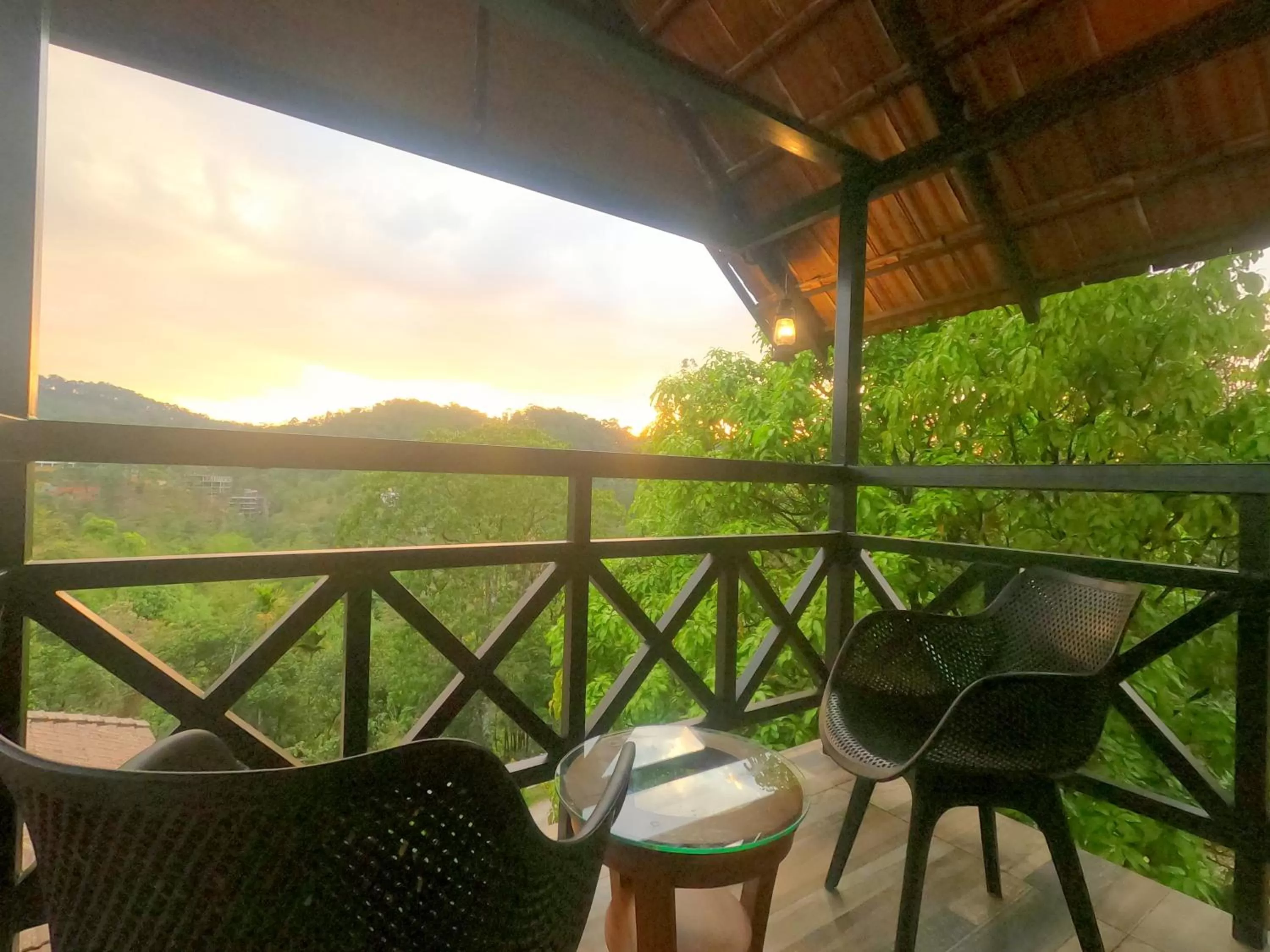 Balcony/Terrace in The Wild Trails Clarks Exotica , Munnar